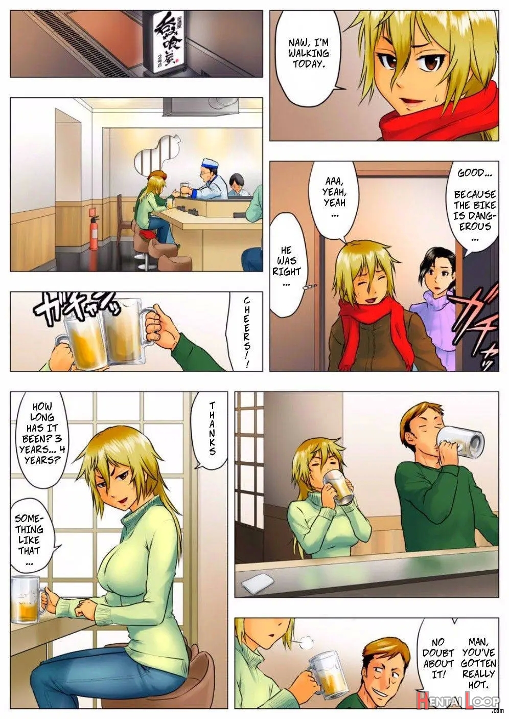 Yuuka -tonari No Kinpatsu Musume Ga Jitsu Wa Otome Datta Hanashi- page 24