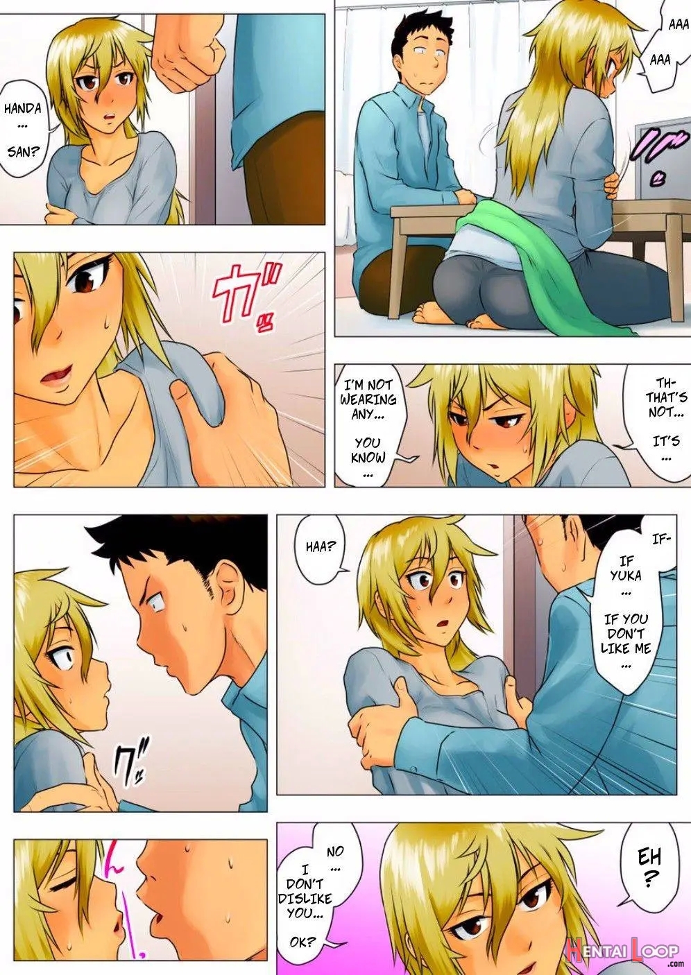 Yuuka -tonari No Kinpatsu Musume Ga Jitsu Wa Otome Datta Hanashi- page 34