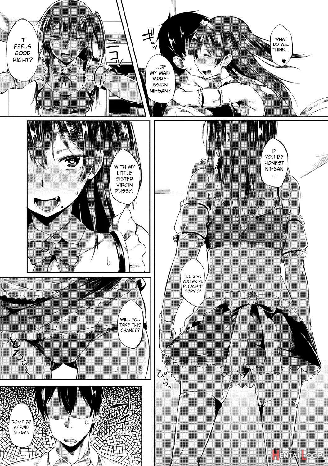 Zenryaku, Imouto Ga Maid Ni Narimashite page 13