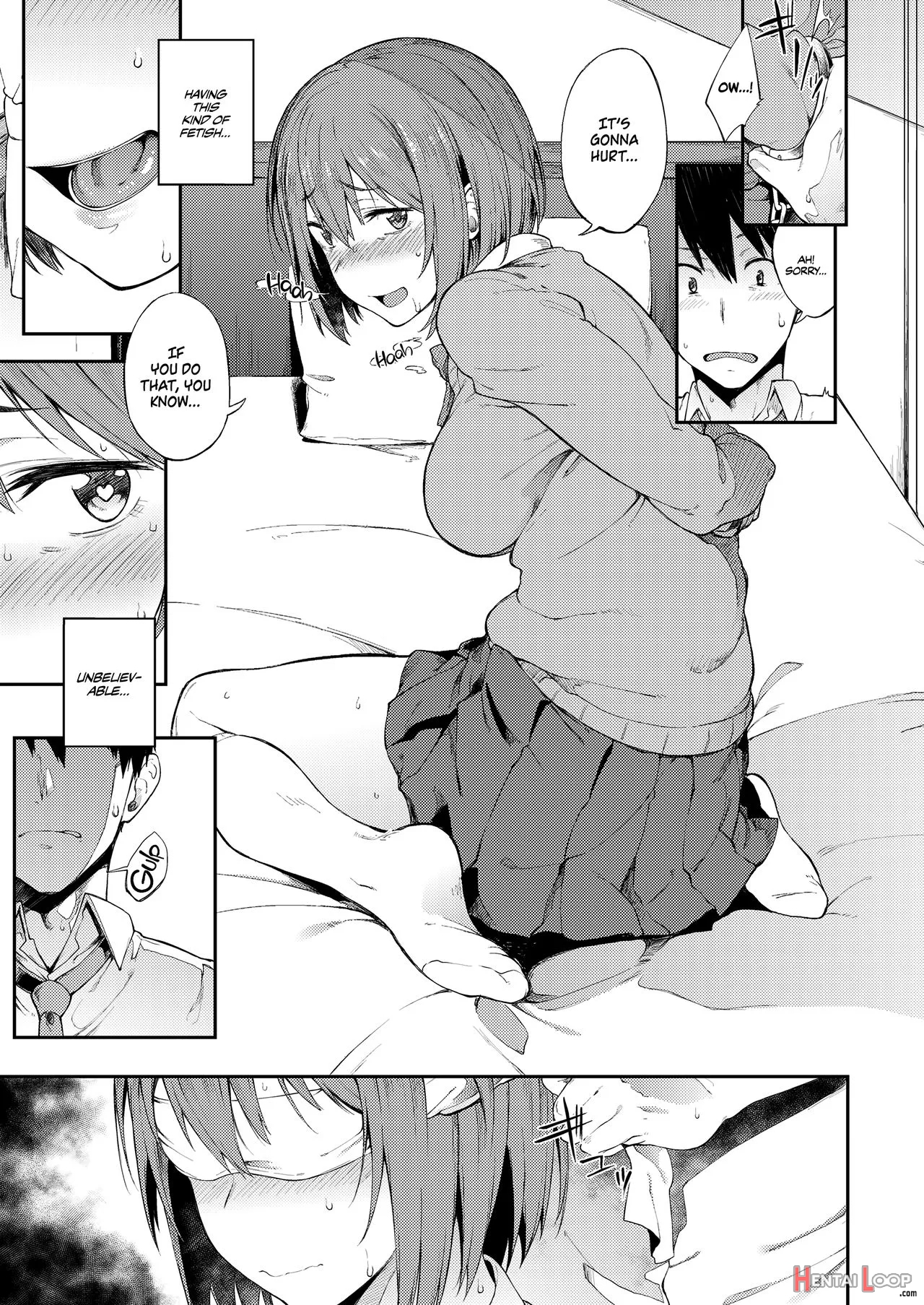 Zenryaku, Kanojo No Seiheki Ga Nanameue Deshita page 3