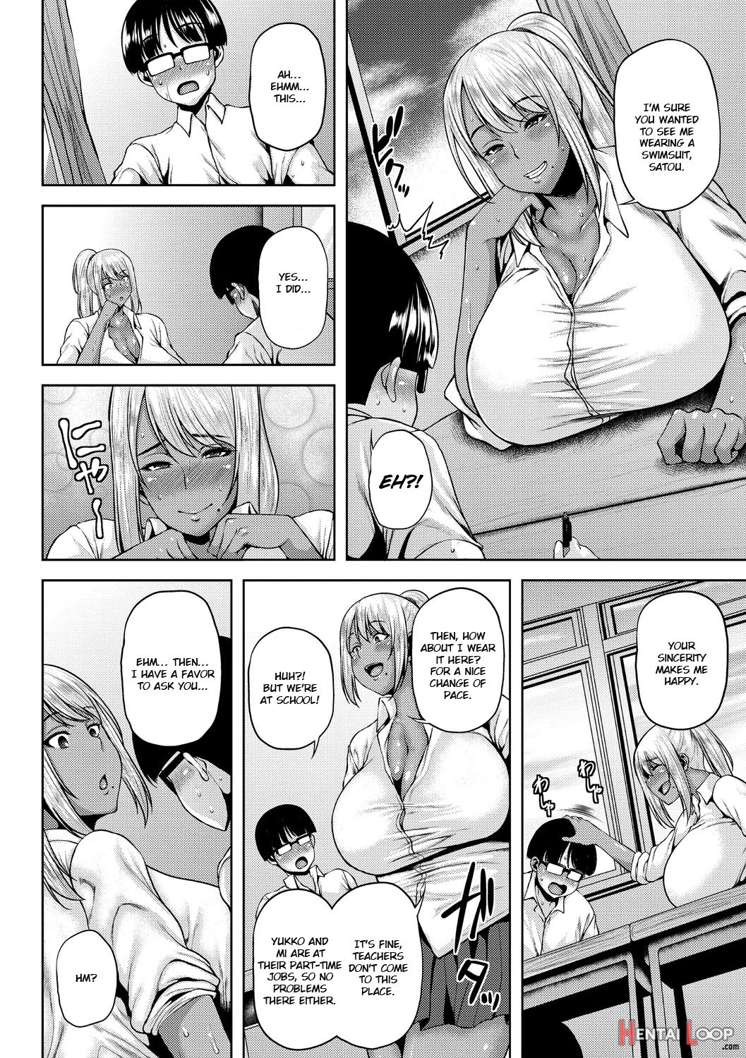 Zoku Manken No Kuro Gal Senpai! ~natsu No Sukumizu Hen~ page 2