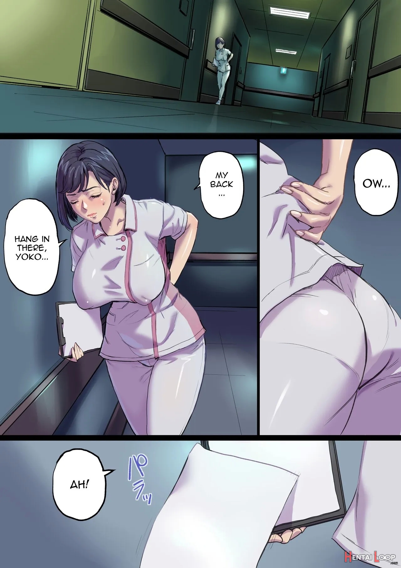 Zoku Tonari No Bed De Netorareru Kangoshi Jukubo page 28