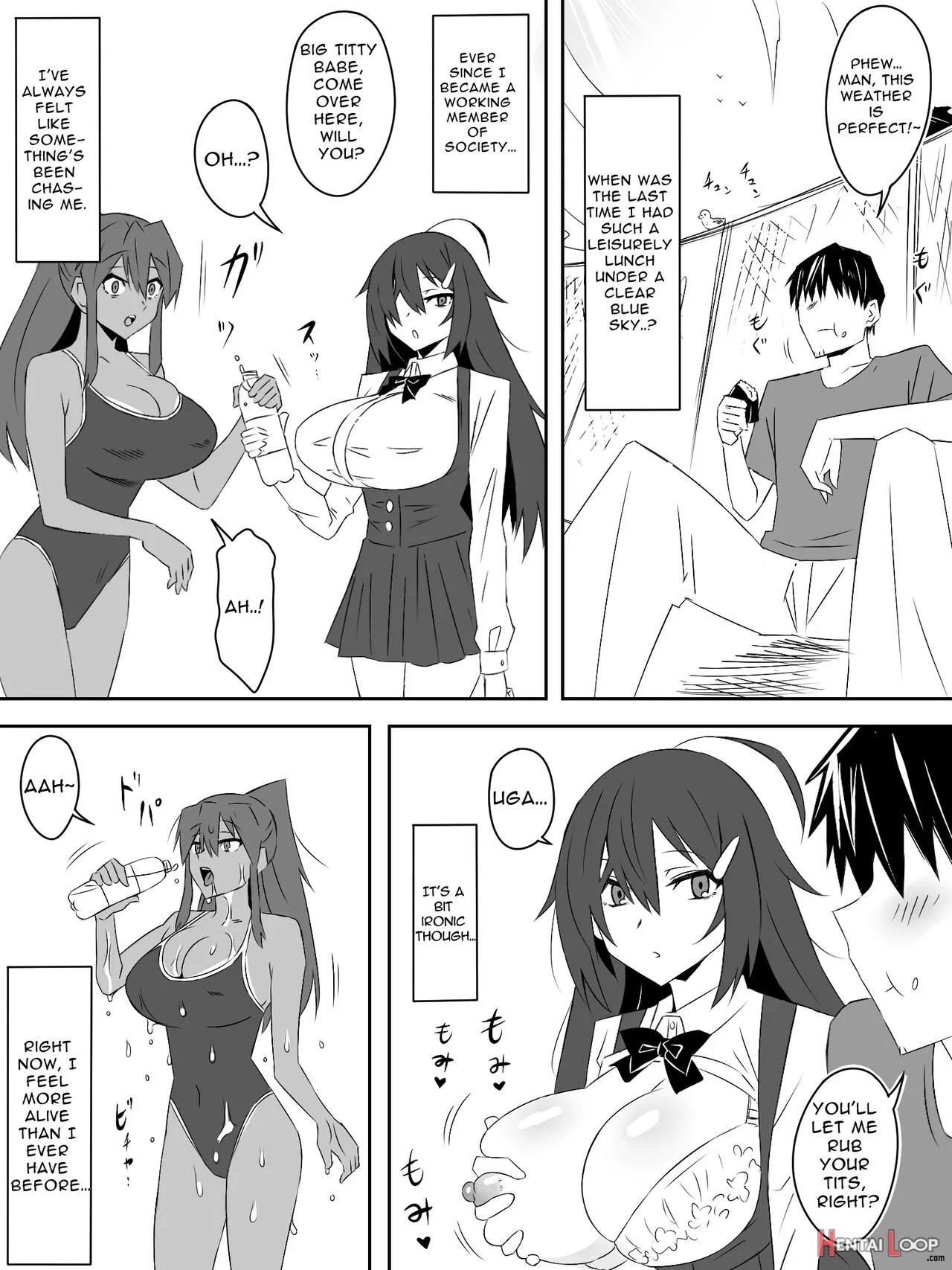 Zombie Harem Life ~antibogi No Ore To Bakunyuu Zombie~ 2 page 16