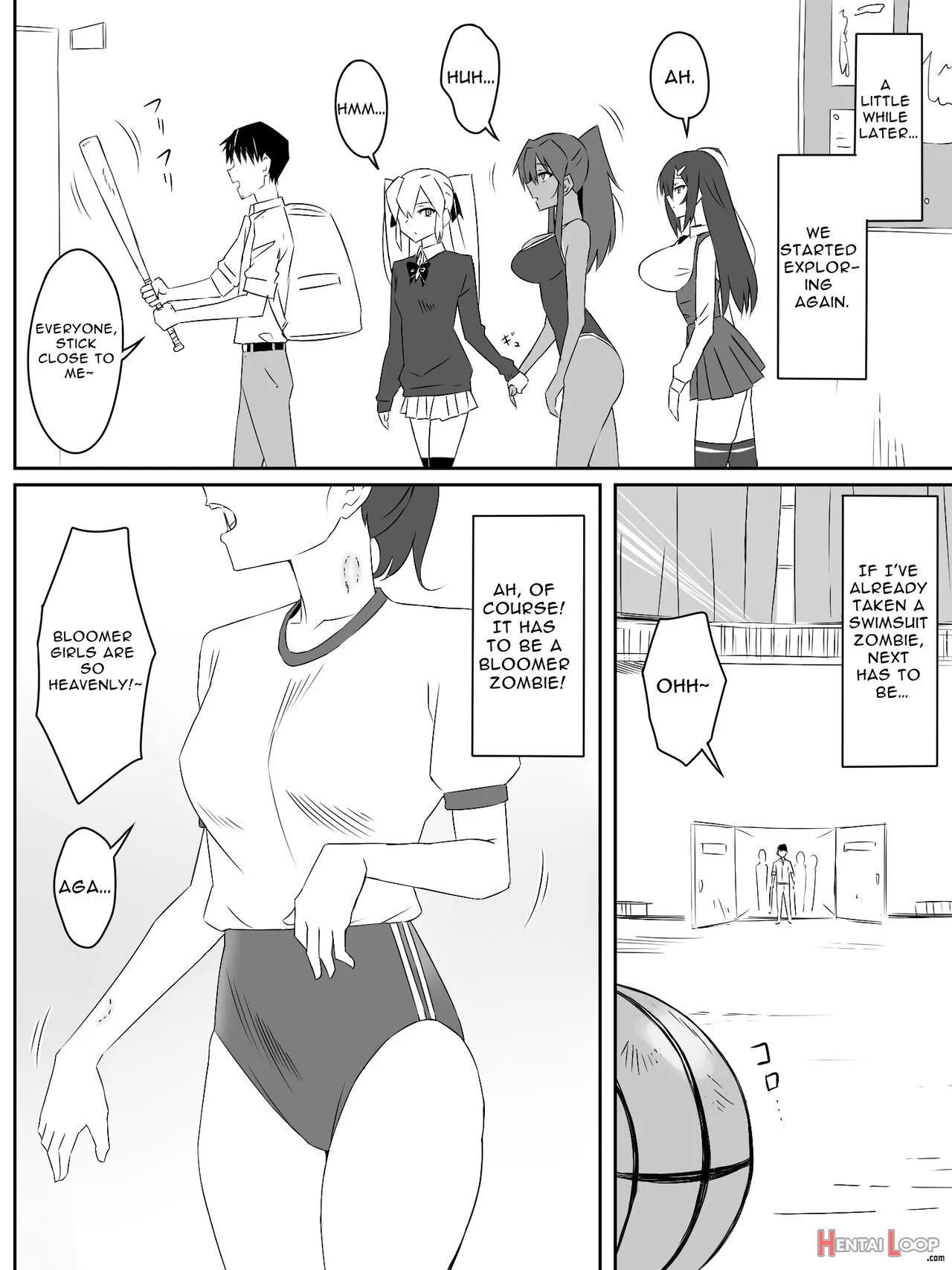 Zombie Harem Life ~antibogi No Ore To Bakunyuu Zombie~ 2 page 17