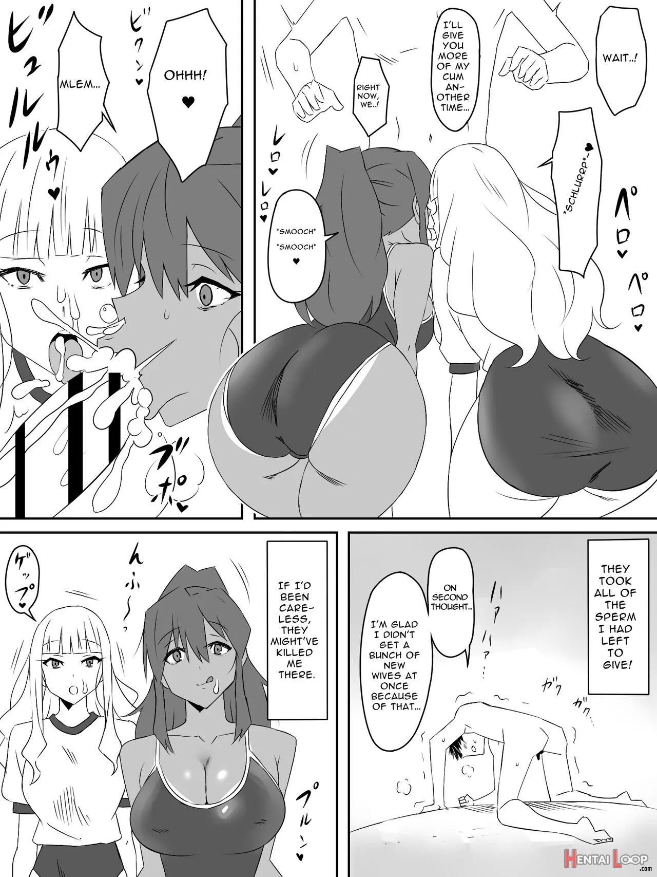 Zombie Harem Life ~antibogi No Ore To Bakunyuu Zombie~ 2 page 24