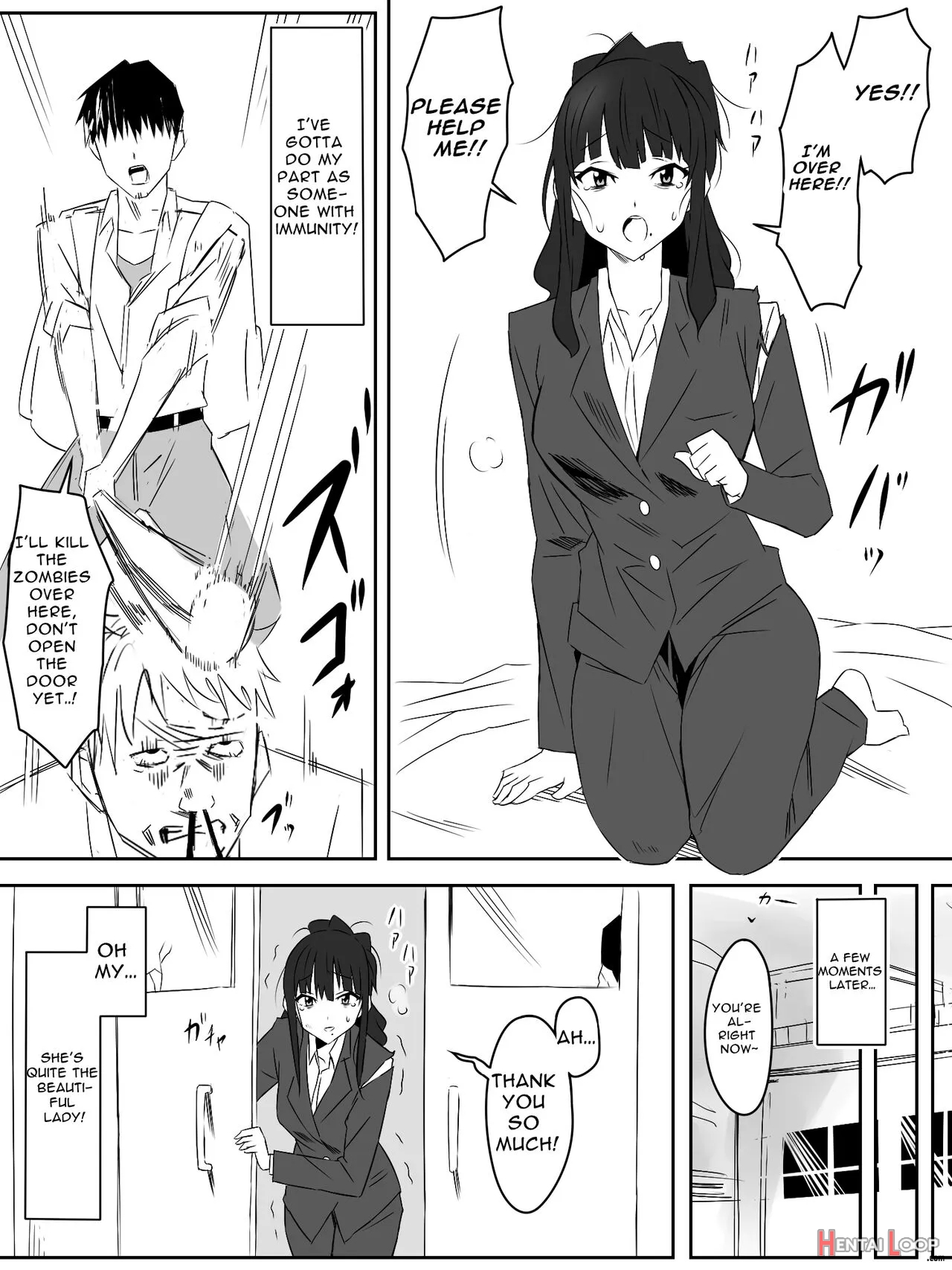 Zombie Harem Life ~antibogi No Ore To Bakunyuu Zombie~ 2 page 27