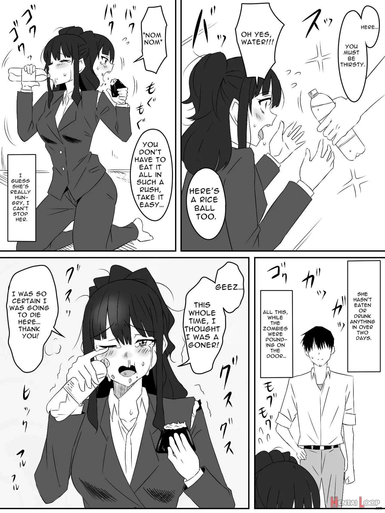 Zombie Harem Life ~antibogi No Ore To Bakunyuu Zombie~ 2 page 28