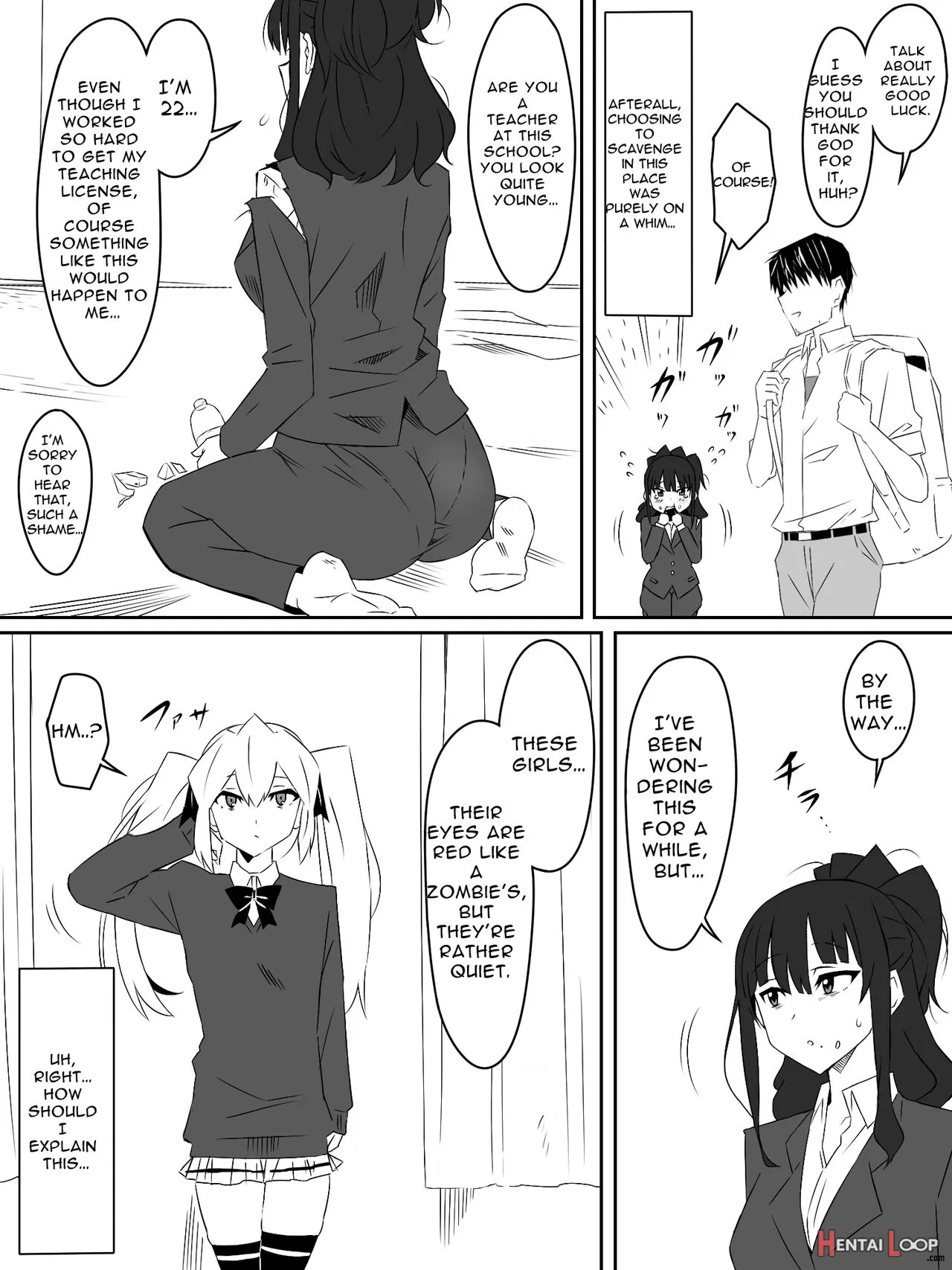 Zombie Harem Life ~antibogi No Ore To Bakunyuu Zombie~ 2 page 29