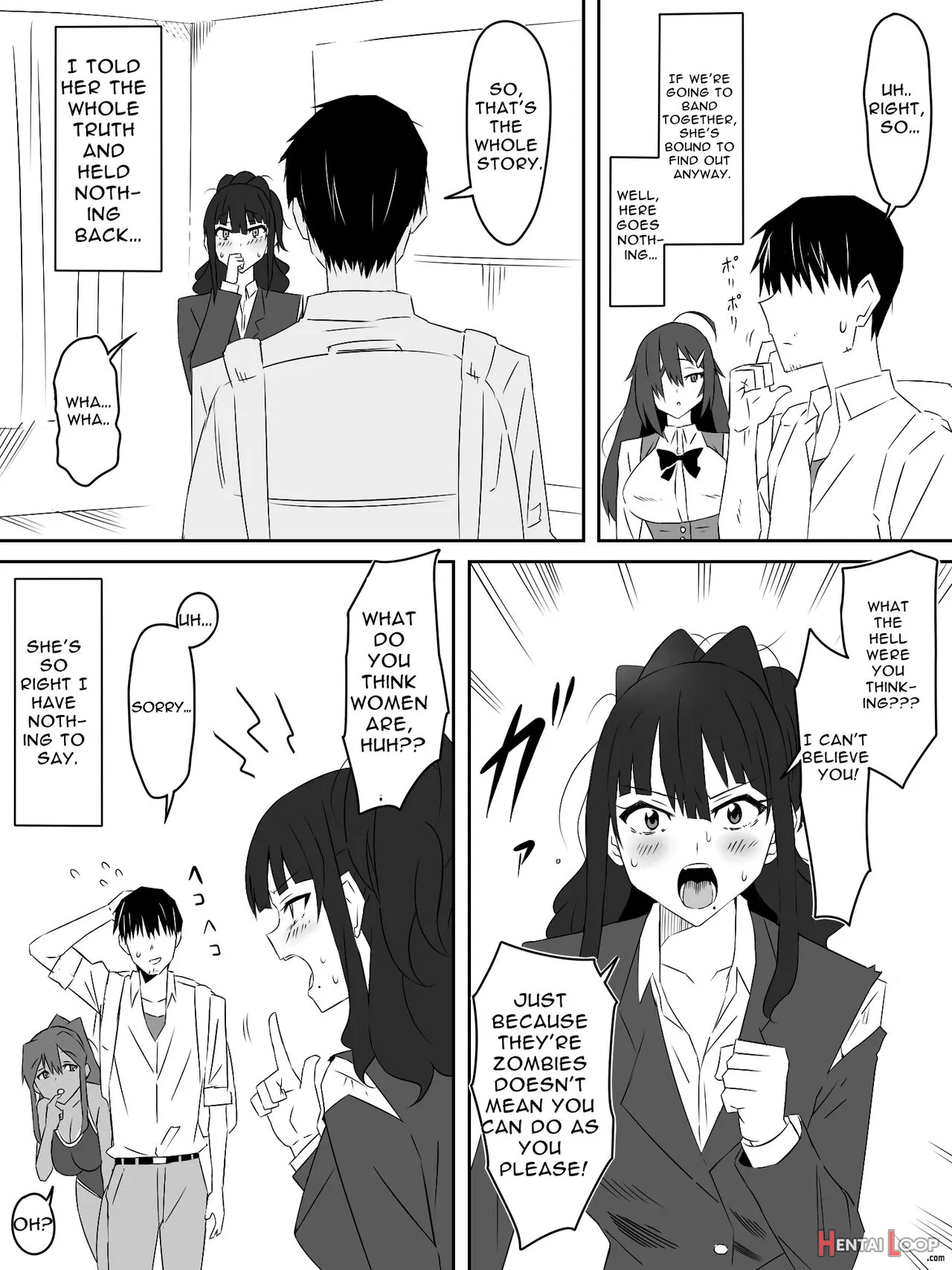 Zombie Harem Life ~antibogi No Ore To Bakunyuu Zombie~ 2 page 30