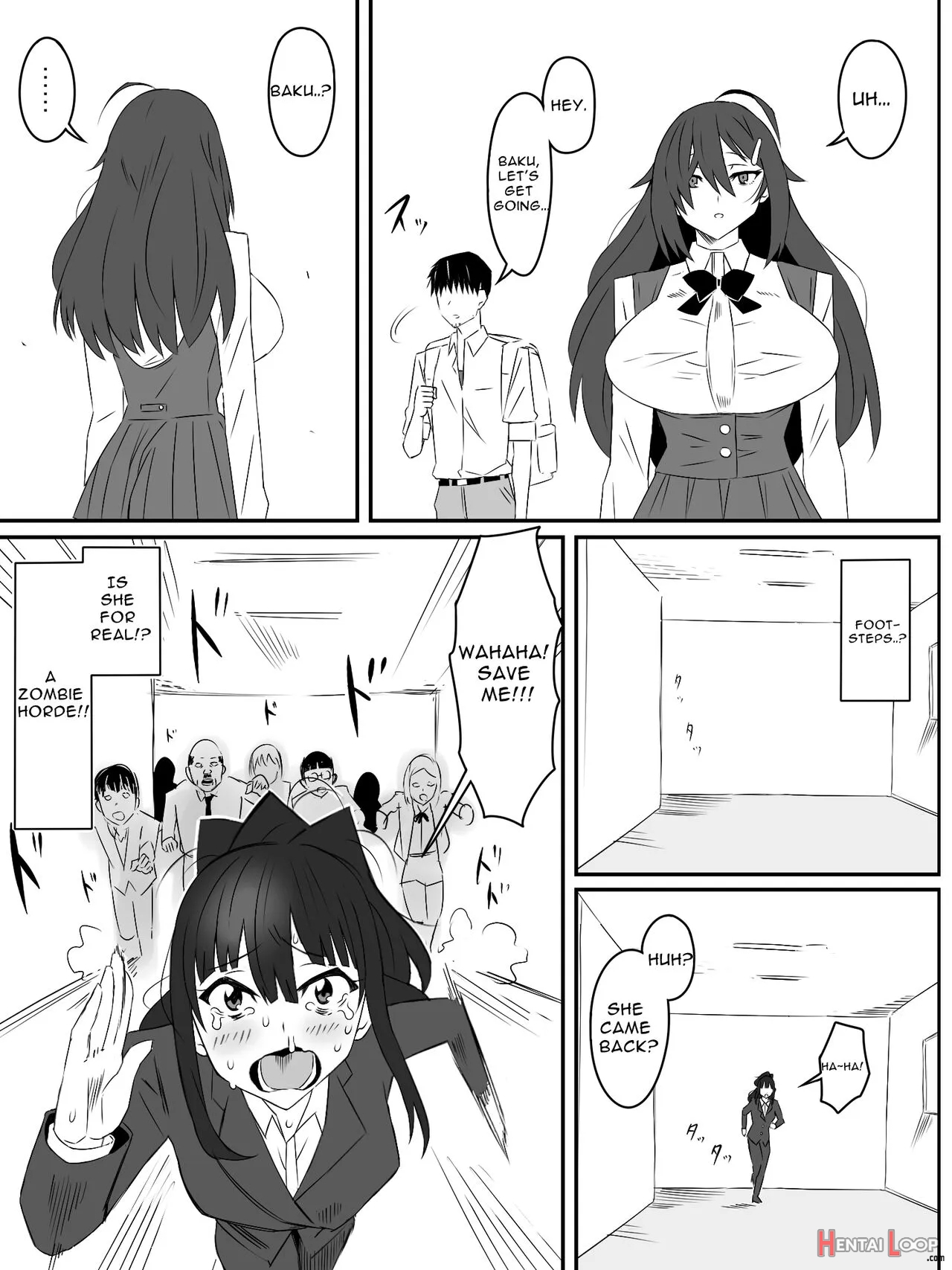 Zombie Harem Life ~antibogi No Ore To Bakunyuu Zombie~ 2 page 32