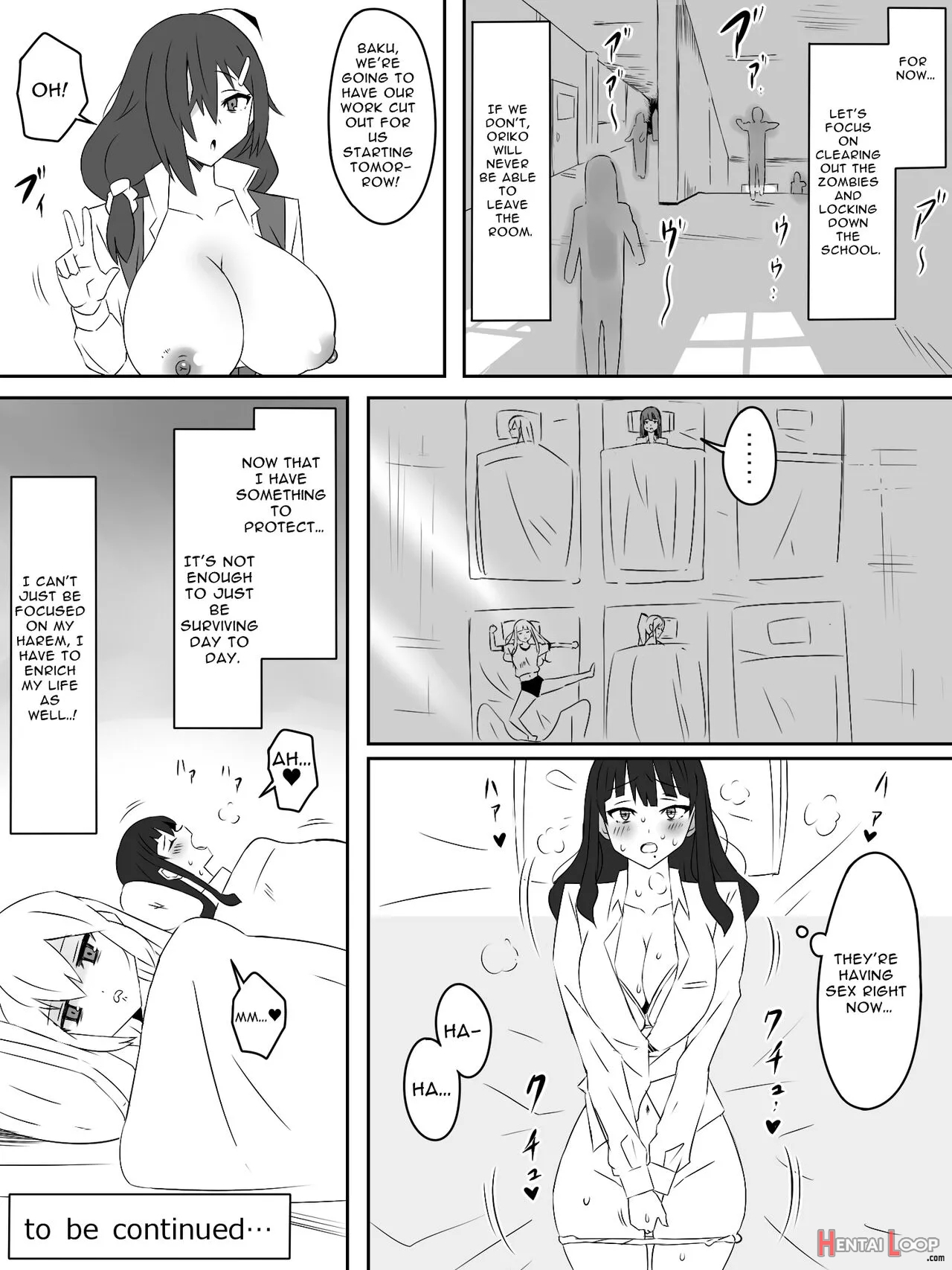 Zombie Harem Life ~antibogi No Ore To Bakunyuu Zombie~ 2 page 45