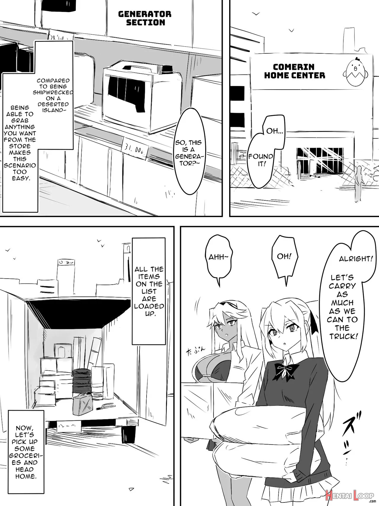 Zombie Harem Life ~antibogi No Ore To Bakunyuu Zombie~ 3 page 24