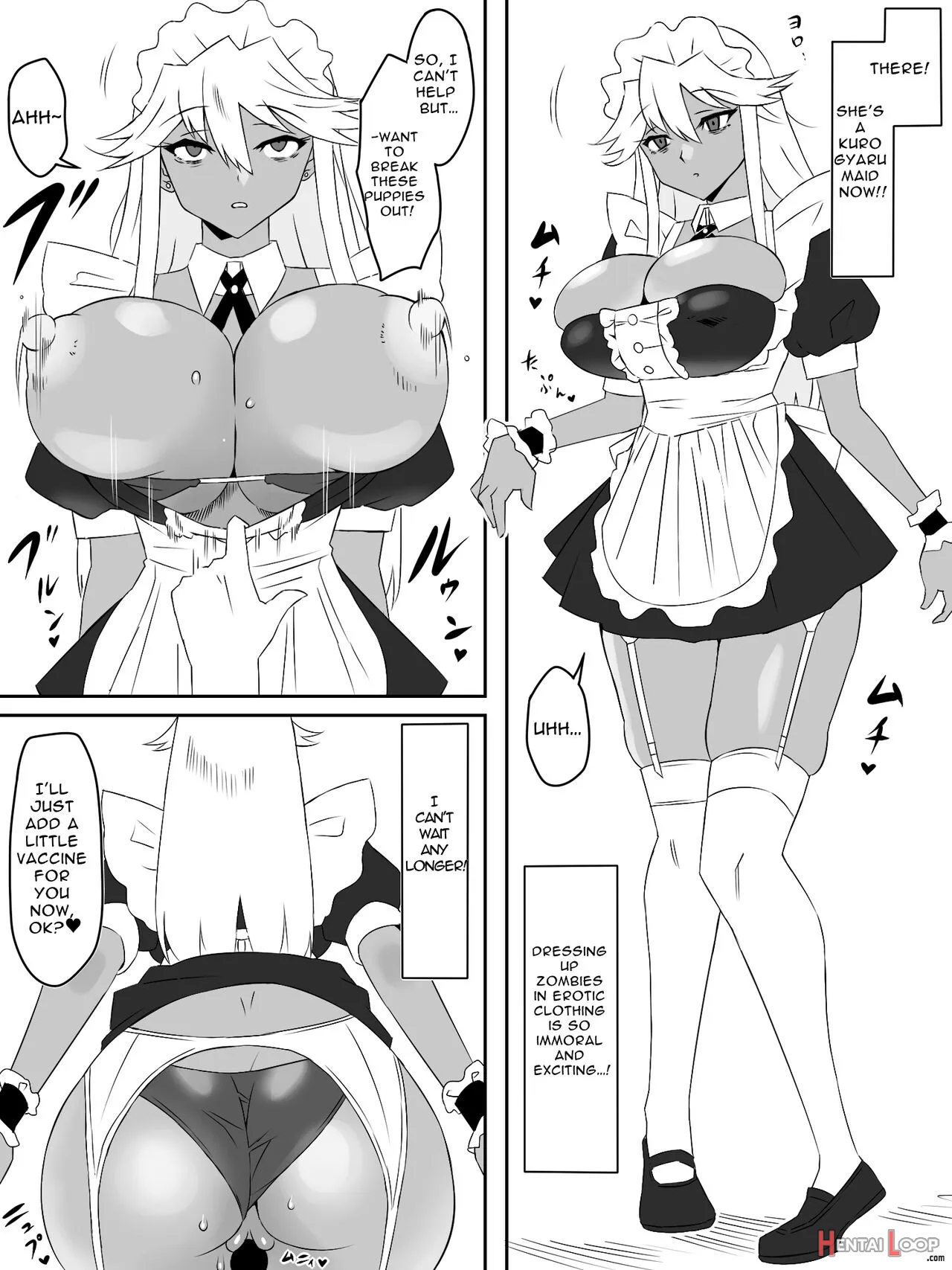 Zombie Harem Life ~antibogi No Ore To Bakunyuu Zombie~ 3 page 26