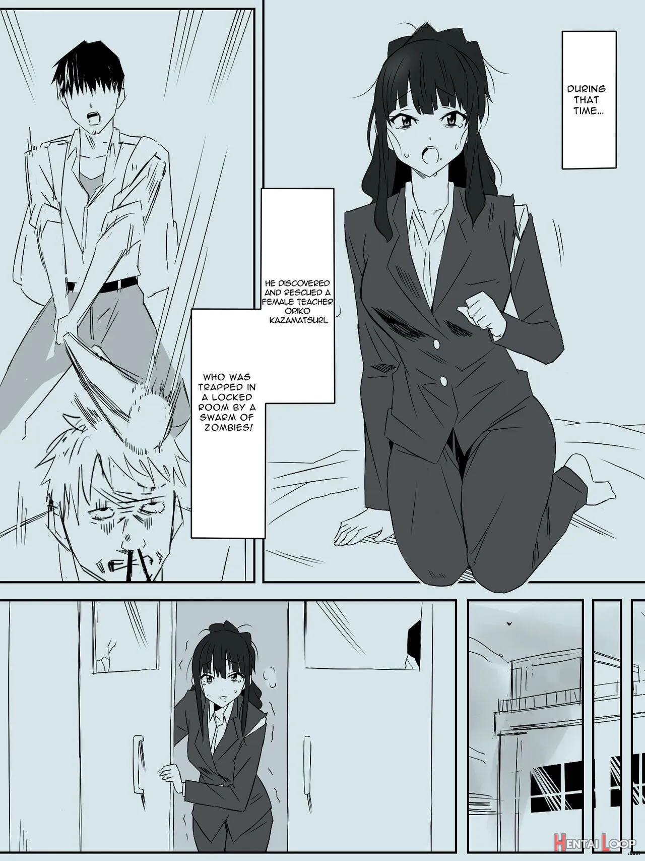 Zombie Harem Life ~antibogi No Ore To Bakunyuu Zombie~ 3 page 4