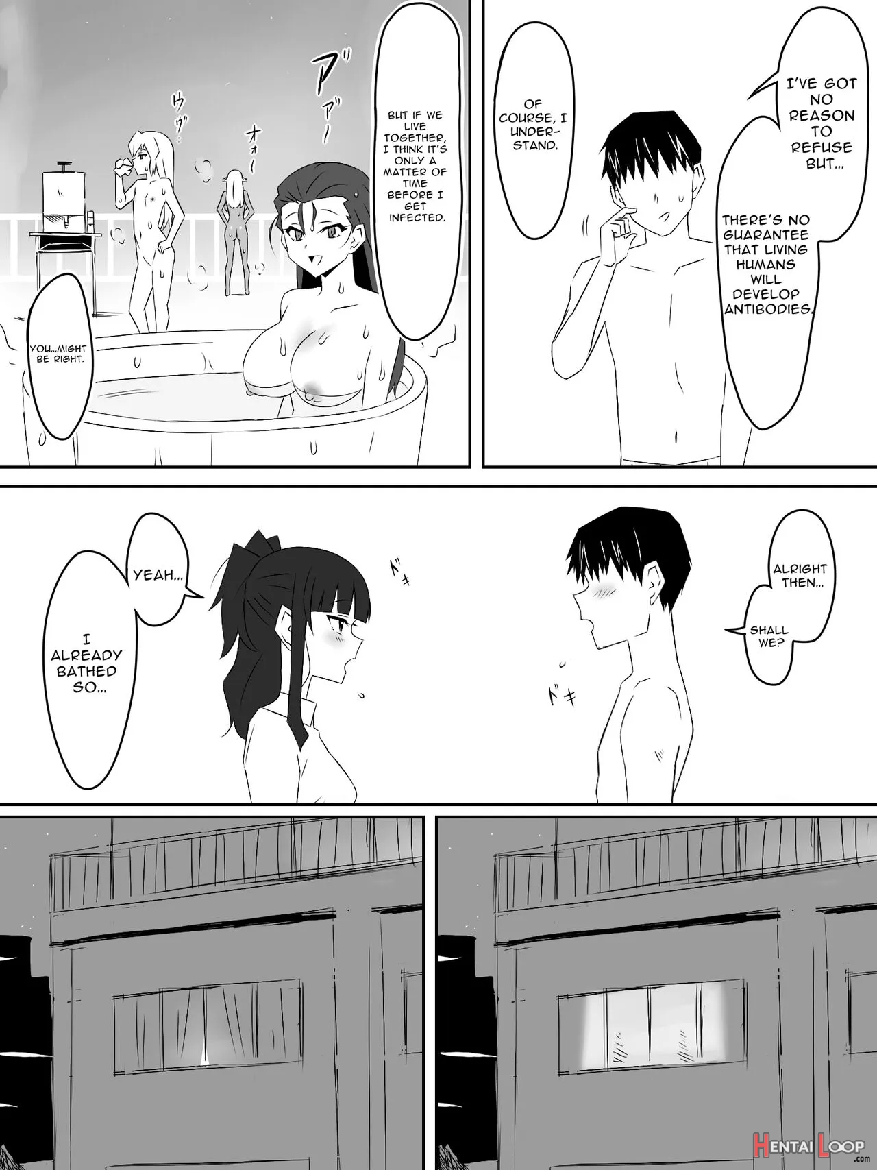 Zombie Harem Life ~antibogi No Ore To Bakunyuu Zombie~ 3 page 40