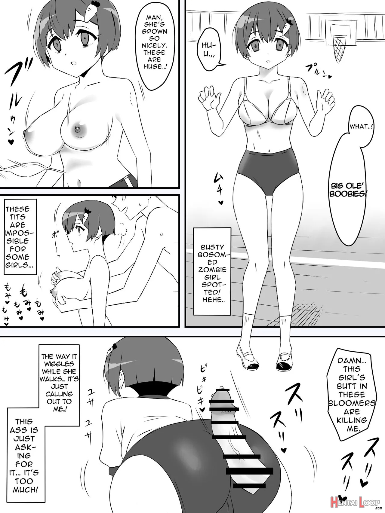 Zombie Harem Life ~antibogi No Ore To Bakunyuu Zombie~ 4 page 11