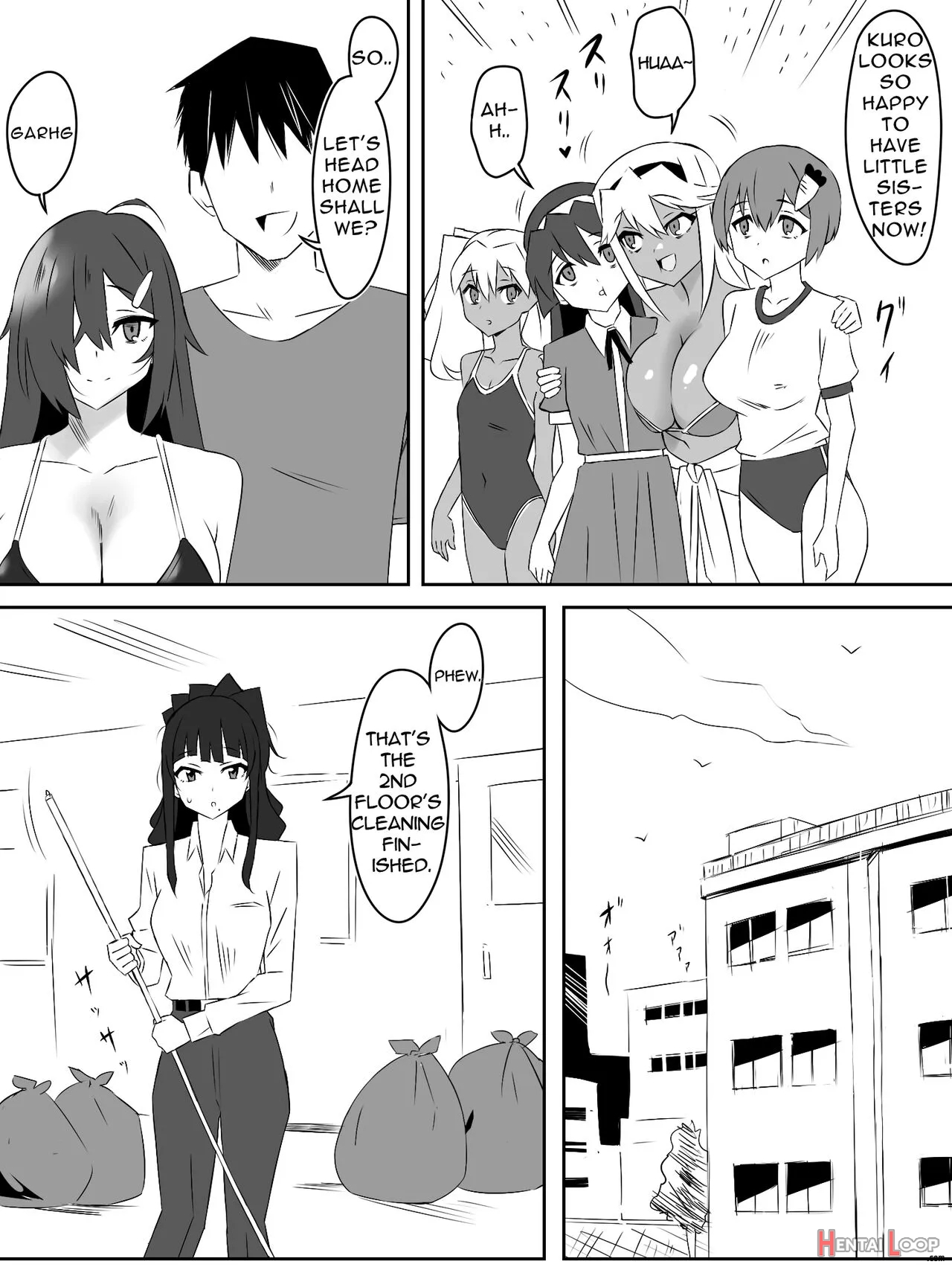 Zombie Harem Life ~antibogi No Ore To Bakunyuu Zombie~ 4 page 14