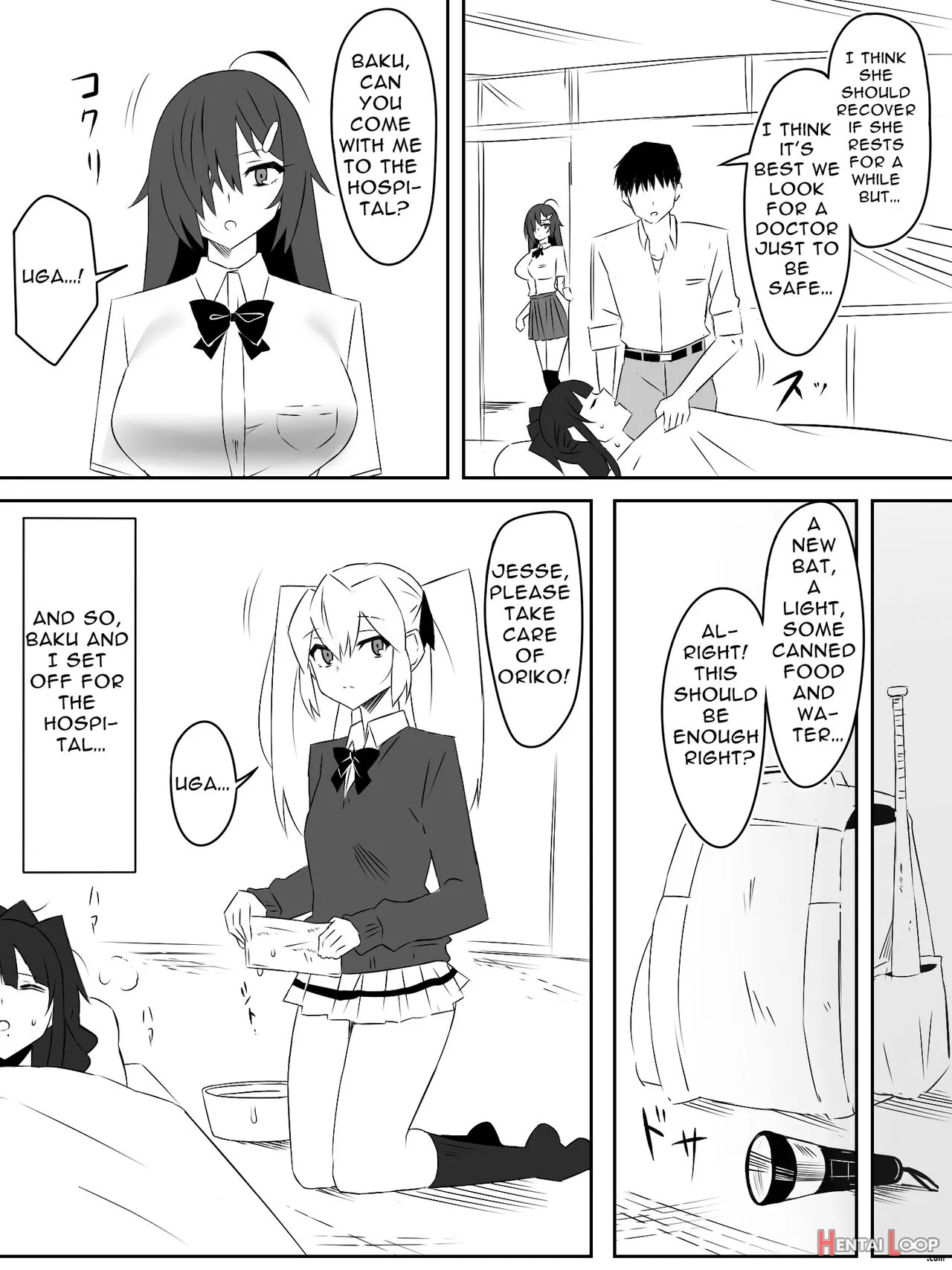 Zombie Harem Life ~antibogi No Ore To Bakunyuu Zombie~ 4 page 25