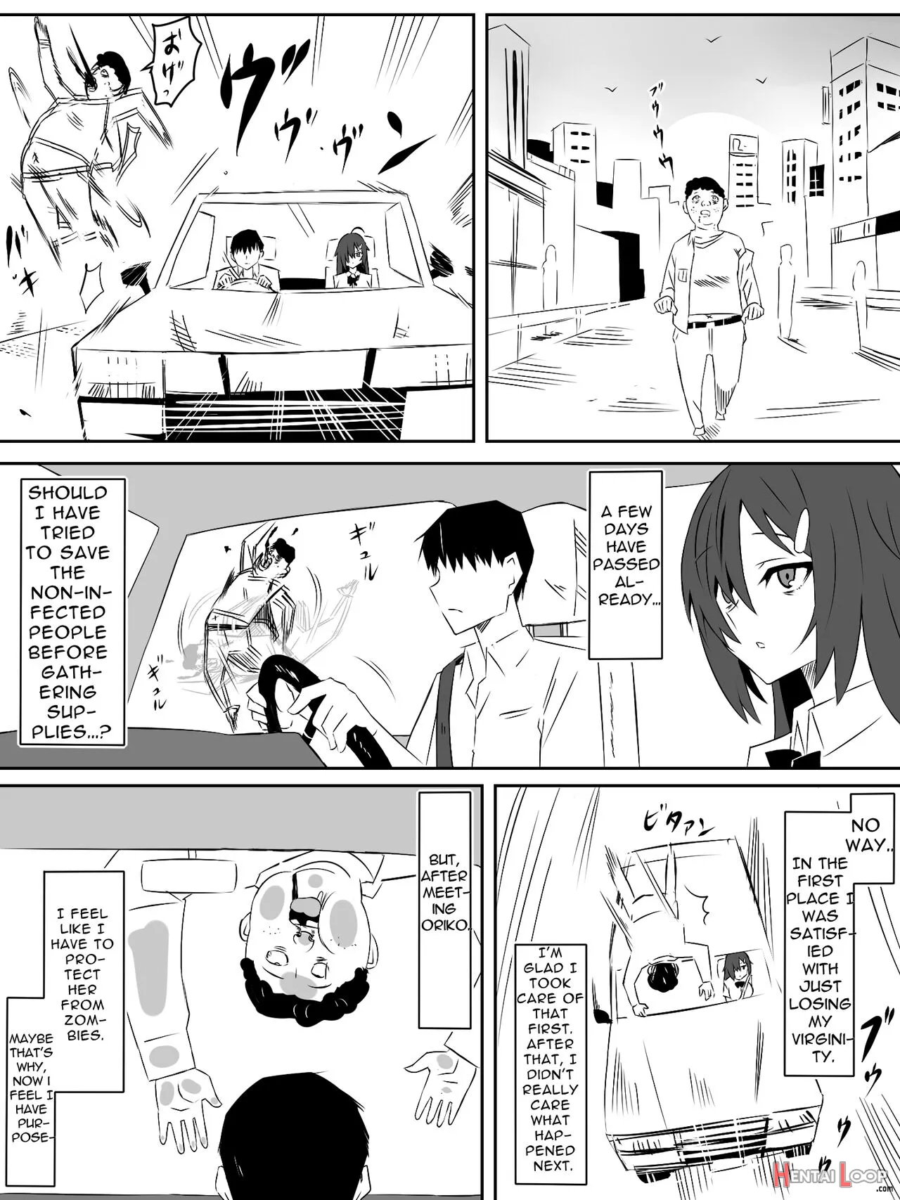 Zombie Harem Life ~antibogi No Ore To Bakunyuu Zombie~ 4 page 26