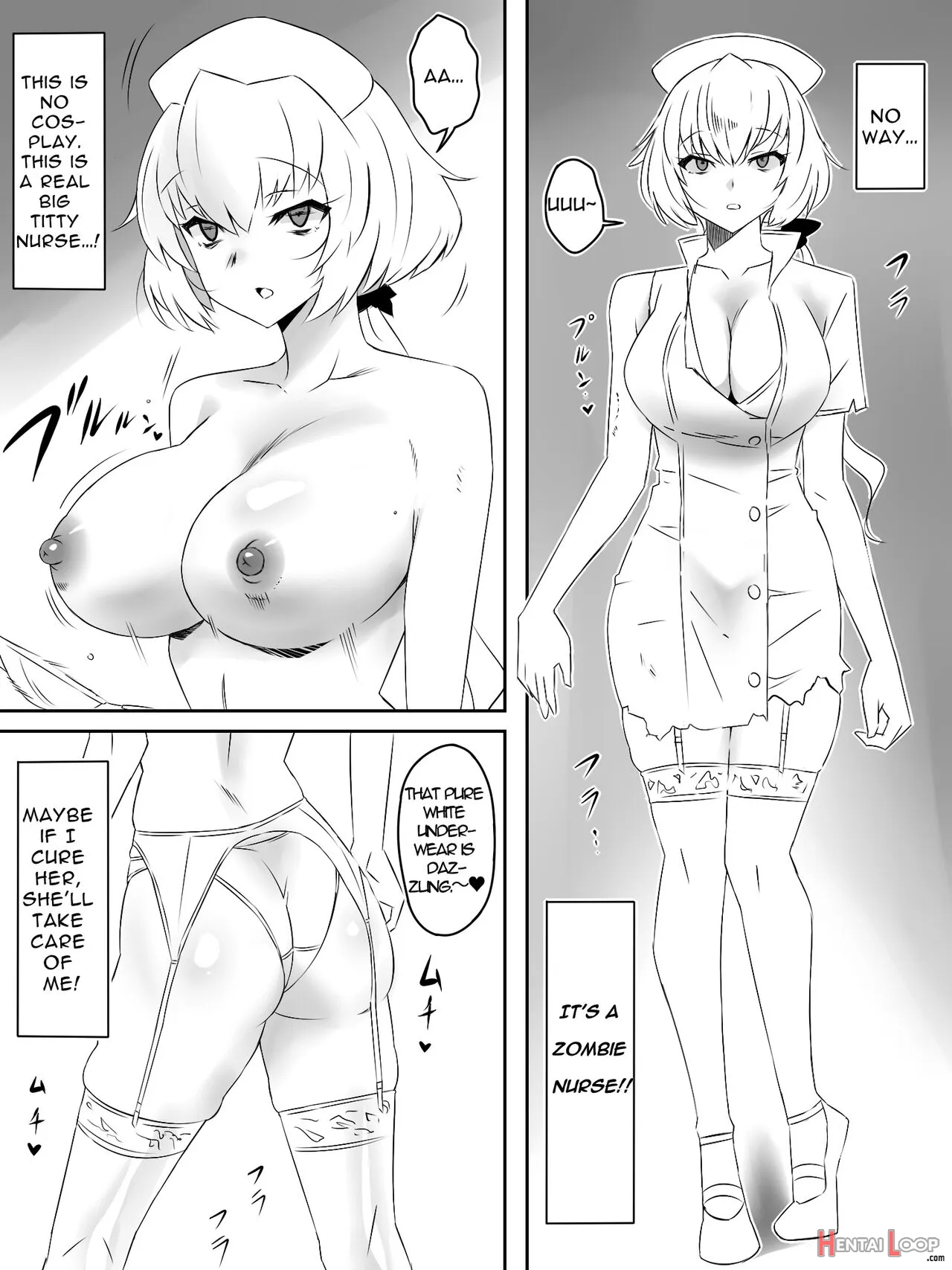 Zombie Harem Life ~antibogi No Ore To Bakunyuu Zombie~ 4 page 29