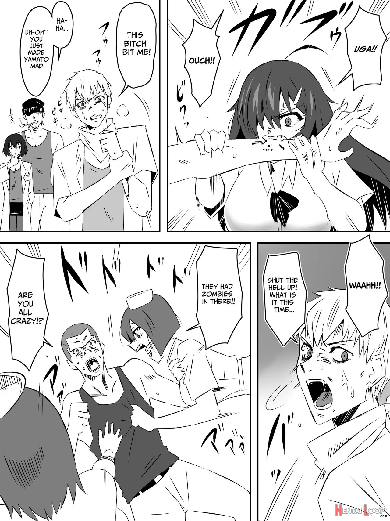 Zombie Harem Life ~antibogi No Ore To Bakunyuu Zombie~ 5 page 22