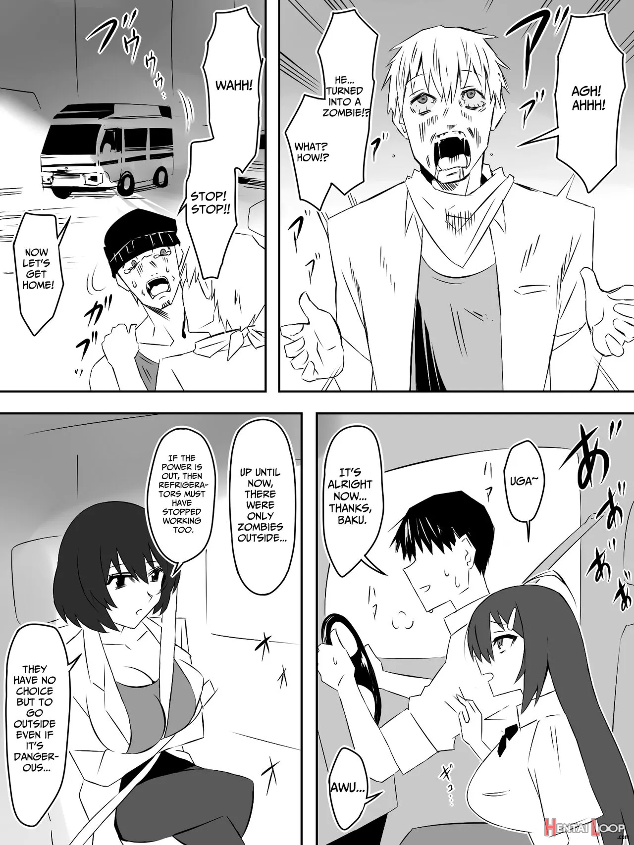 Zombie Harem Life ~antibogi No Ore To Bakunyuu Zombie~ 5 page 24