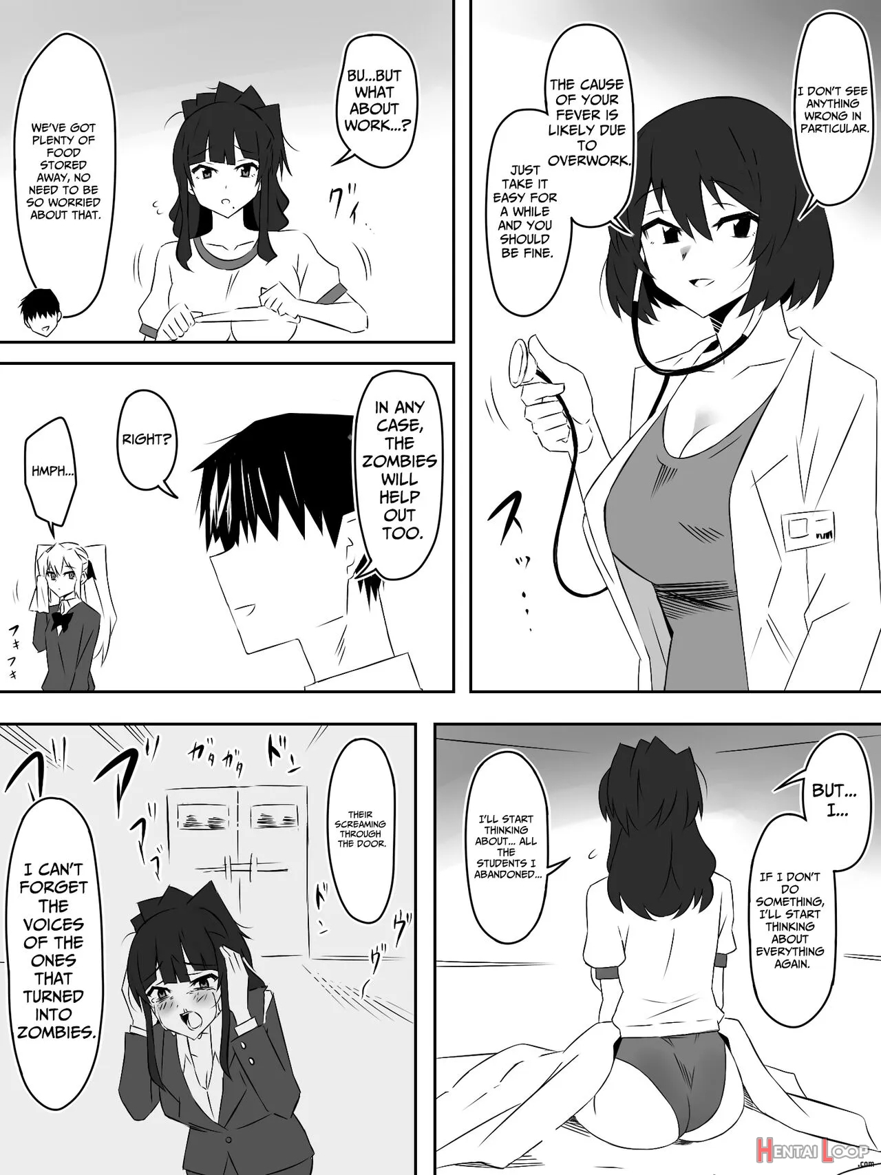 Zombie Harem Life ~antibogi No Ore To Bakunyuu Zombie~ 5 page 27