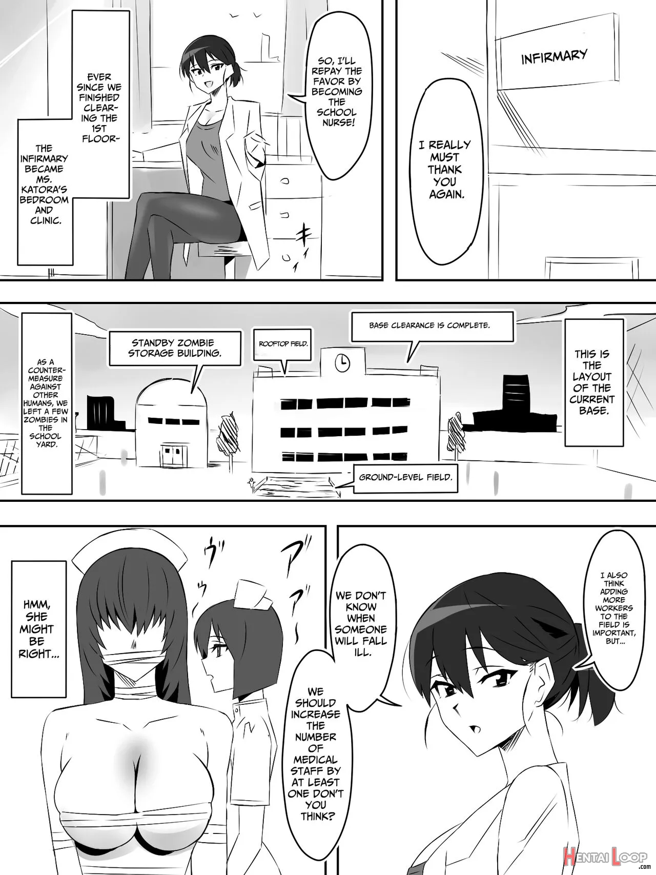 Zombie Harem Life ~antibogi No Ore To Bakunyuu Zombie~ 5 page 34