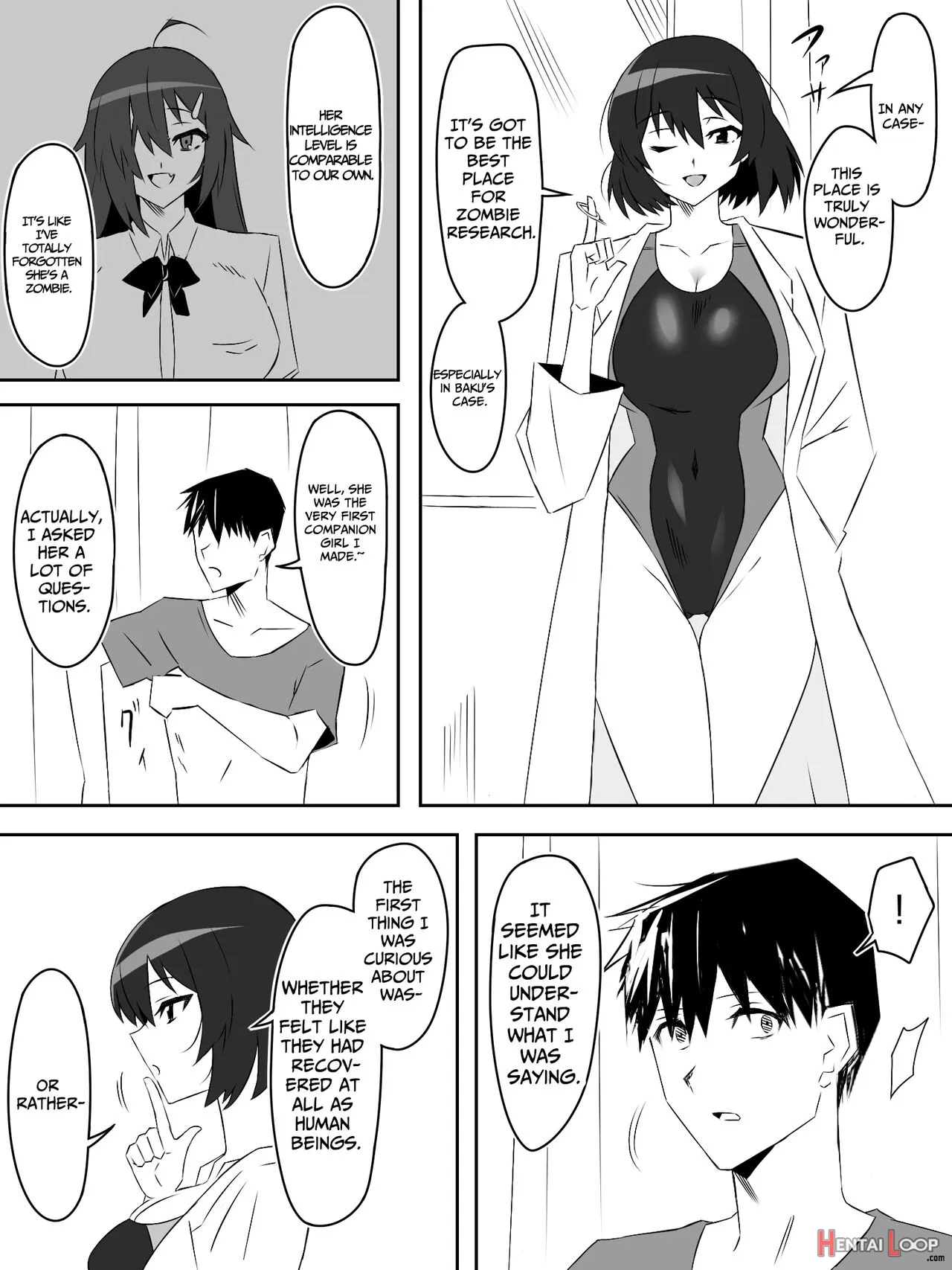 Zombie Harem Life ~antibogi No Ore To Bakunyuu Zombie~ 5 page 42