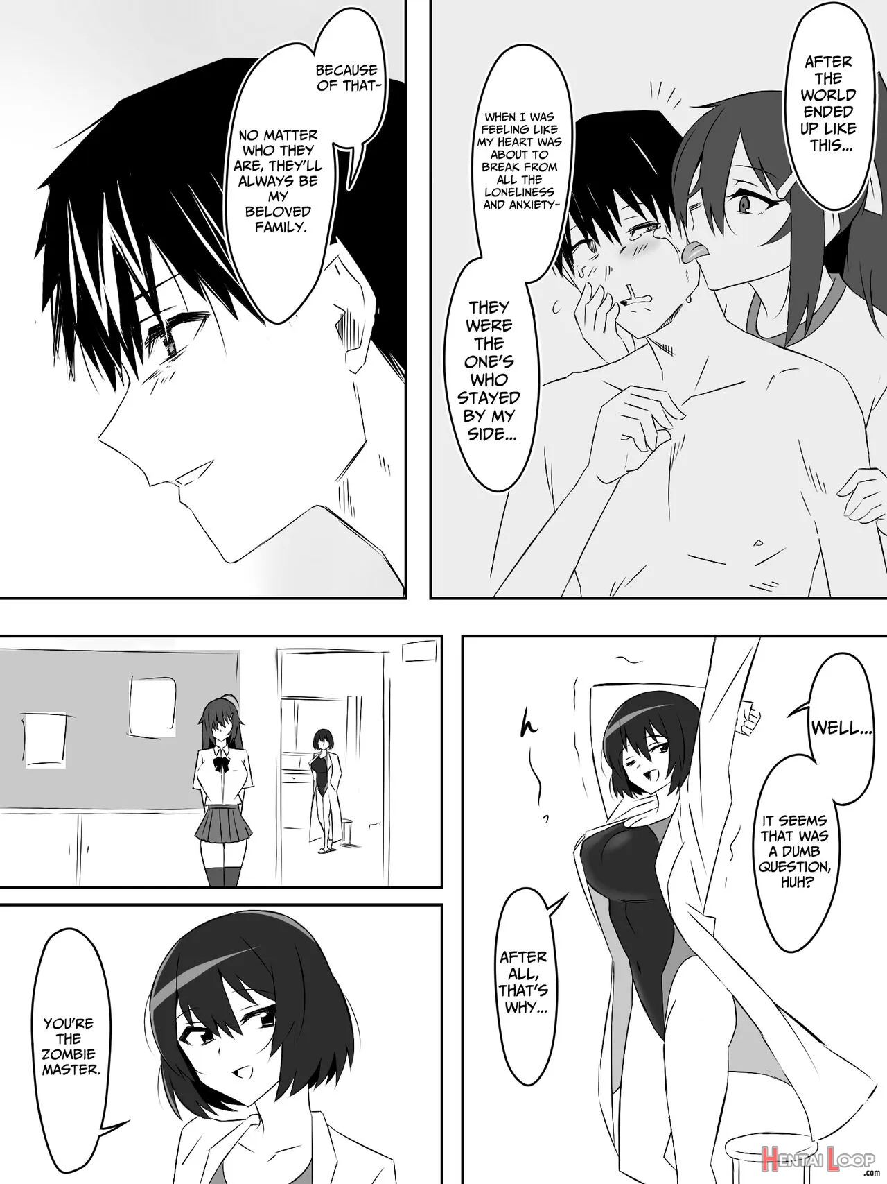 Zombie Harem Life ~antibogi No Ore To Bakunyuu Zombie~ 5 page 46