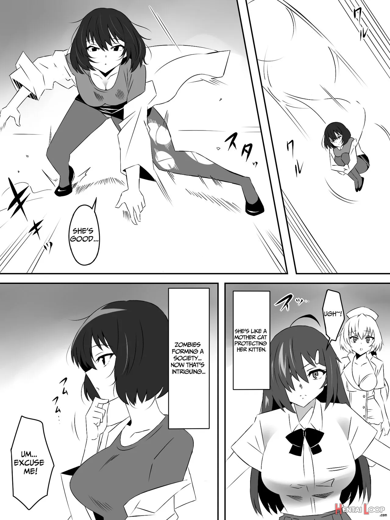 Zombie Harem Life ~antibogi No Ore To Bakunyuu Zombie~ 5 page 5