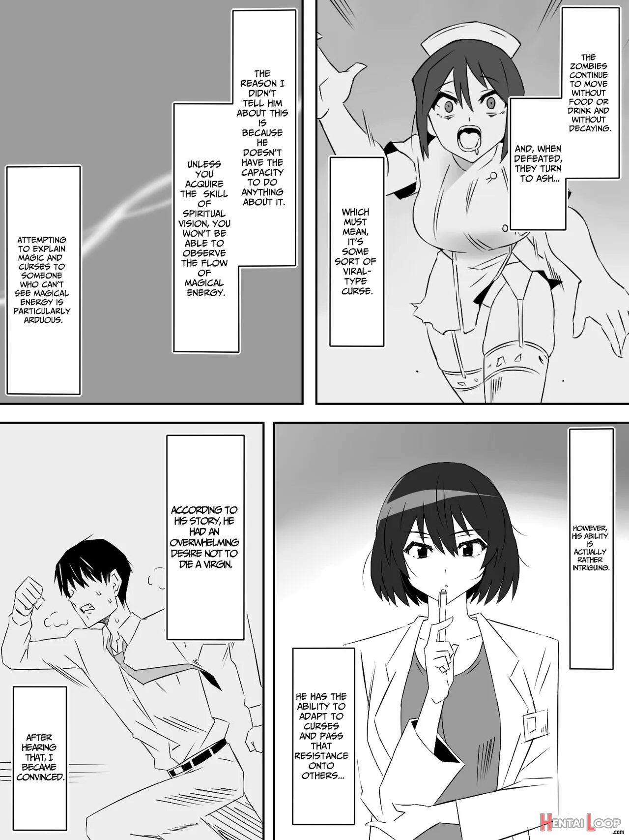 Zombie Harem Life ~antibogi No Ore To Bakunyuu Zombie~ 5 page 50