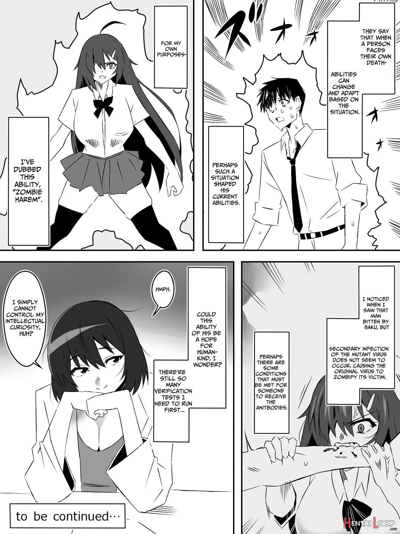 Zombie Harem Life ~antibogi No Ore To Bakunyuu Zombie~ 5 page 51