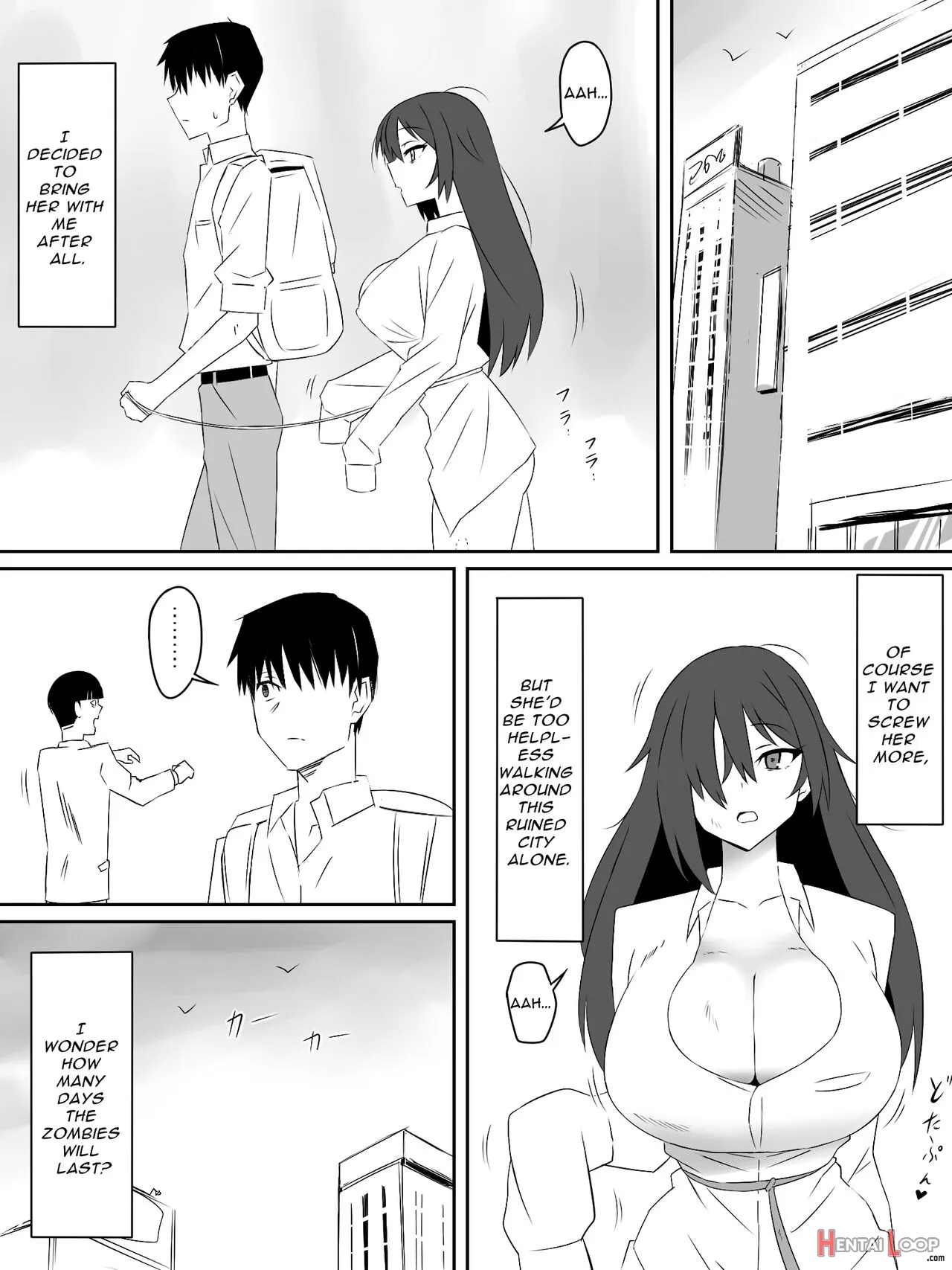 Zombie Harem Life ~antibogi No Ore To Bakunyuu Zombie~ page 15