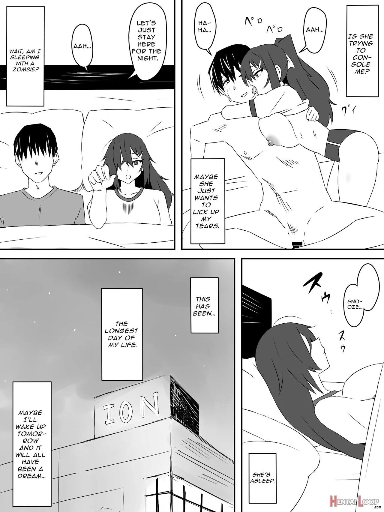 Zombie Harem Life ~antibogi No Ore To Bakunyuu Zombie~ page 28