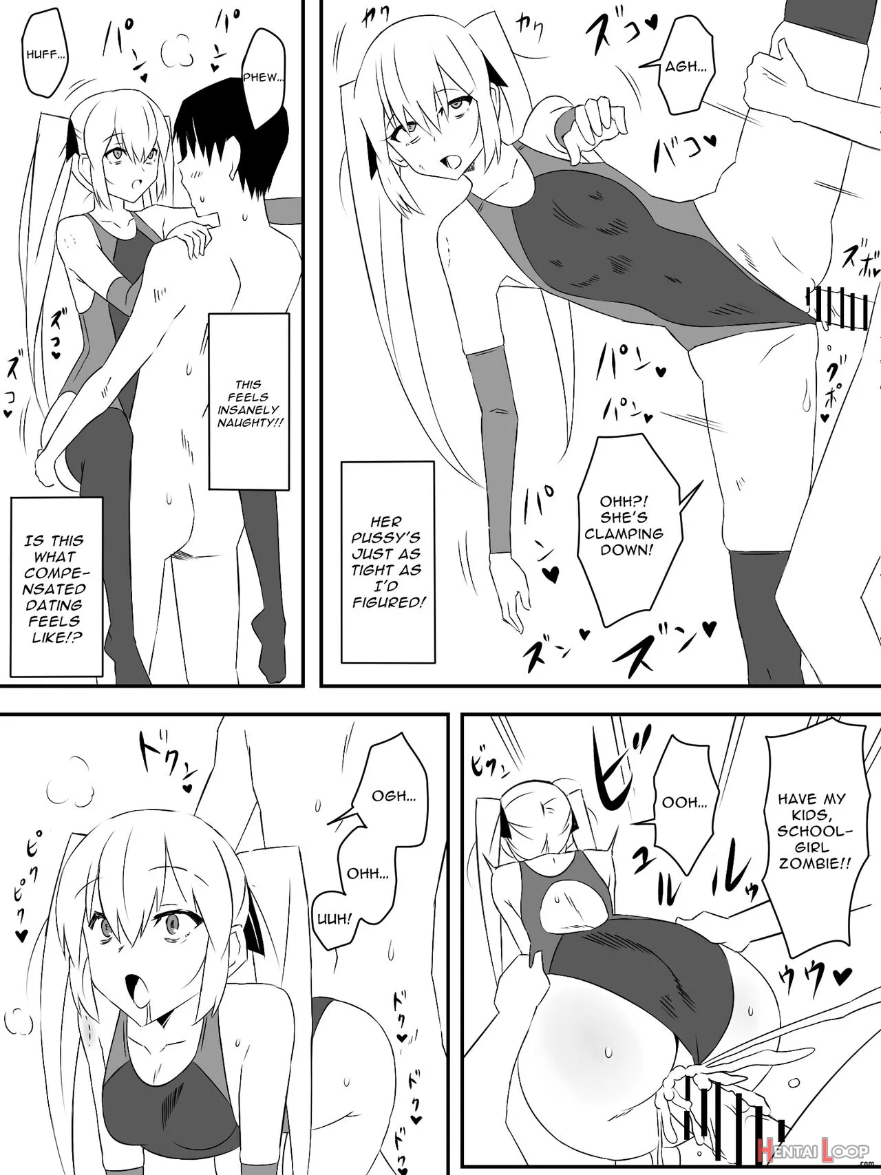 Zombie Harem Life ~antibogi No Ore To Bakunyuu Zombie~ page 33