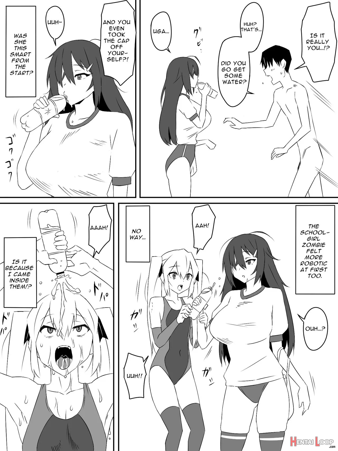 Zombie Harem Life ~antibogi No Ore To Bakunyuu Zombie~ page 35