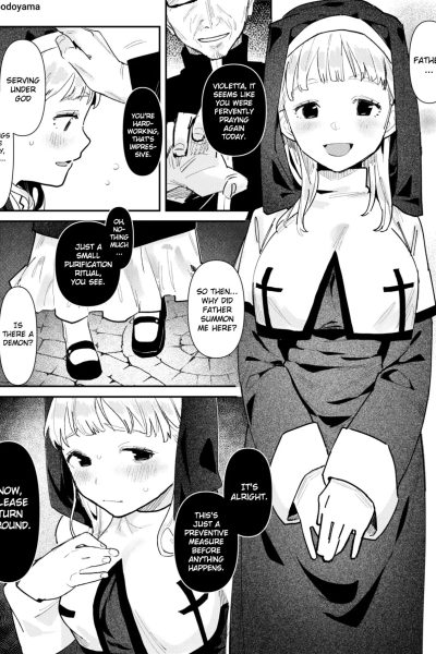 A Nun Forced Into Fornication By An Evil Priest page 1