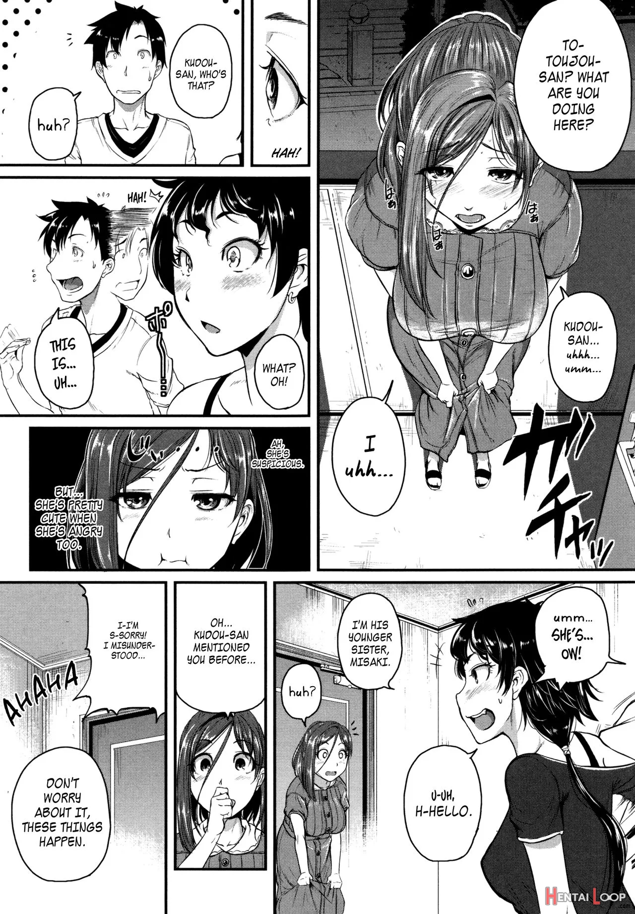 Aibenki Tonari No Dosukebe Onee-san Ch. 1-2, 9-10 page 46