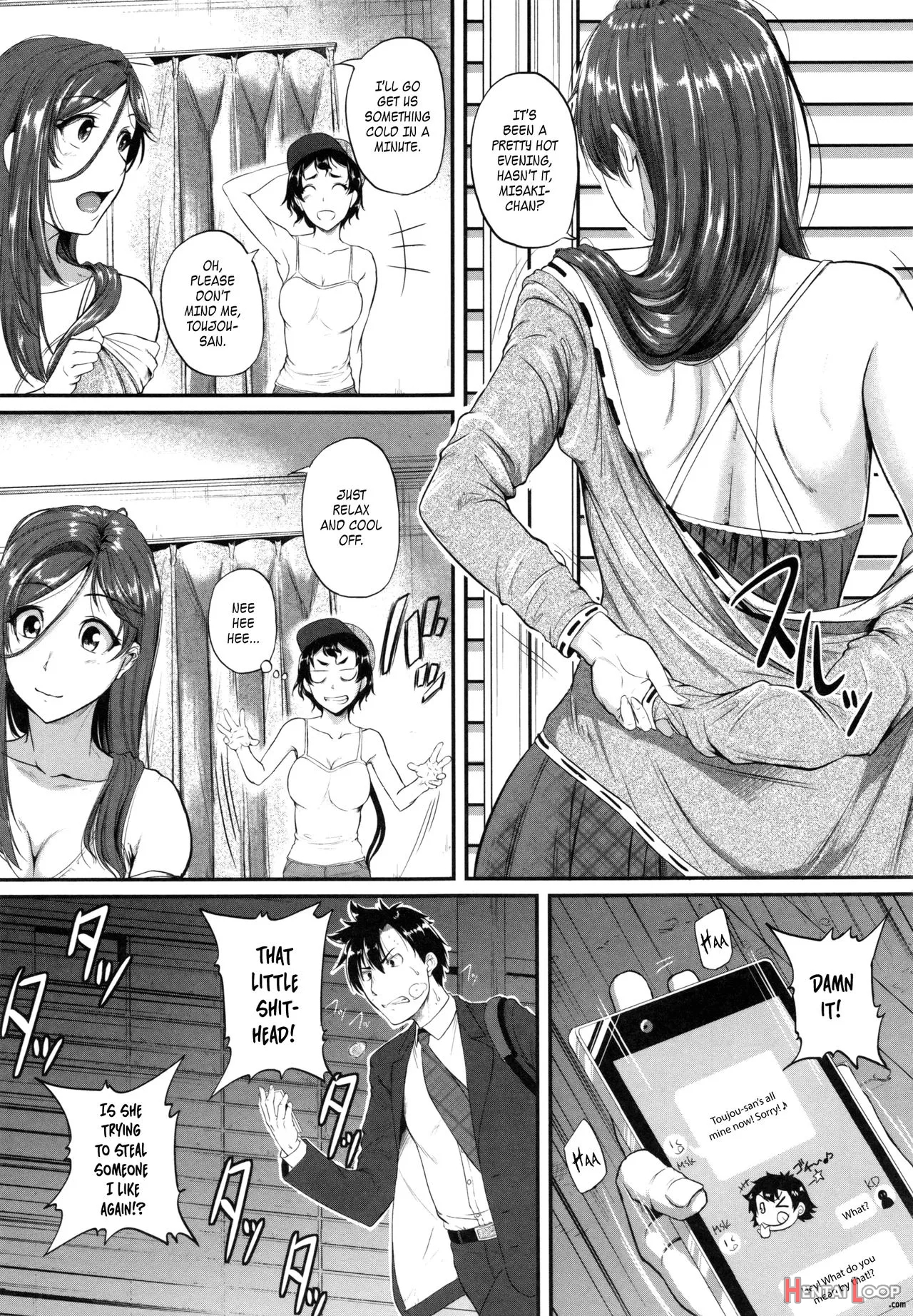 Aibenki Tonari No Dosukebe Onee-san Ch. 1-2, 9-10 page 63