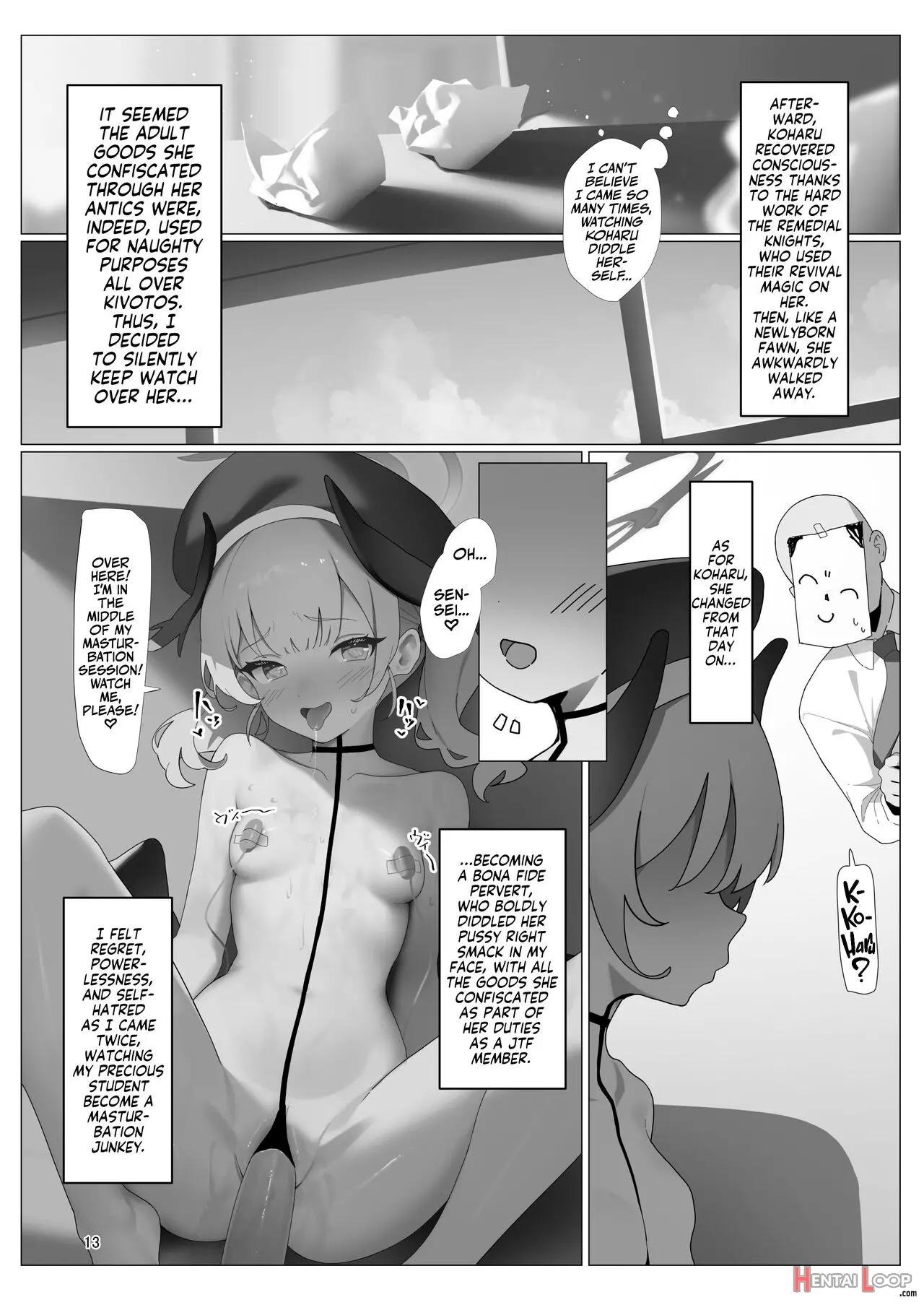 Bluearc No Ecchi Na Hon 3 page 12