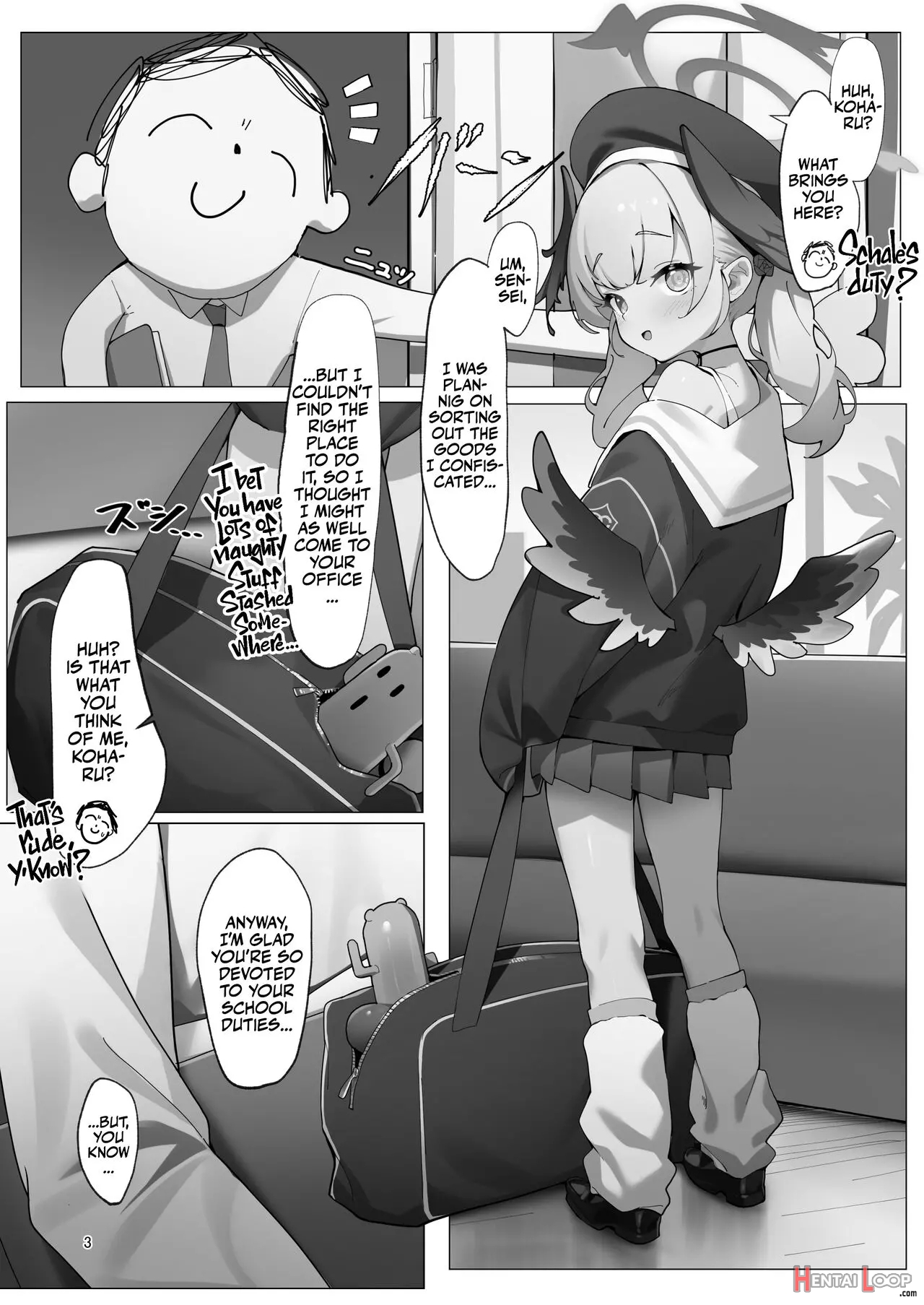 Bluearc No Ecchi Na Hon 3 page 2