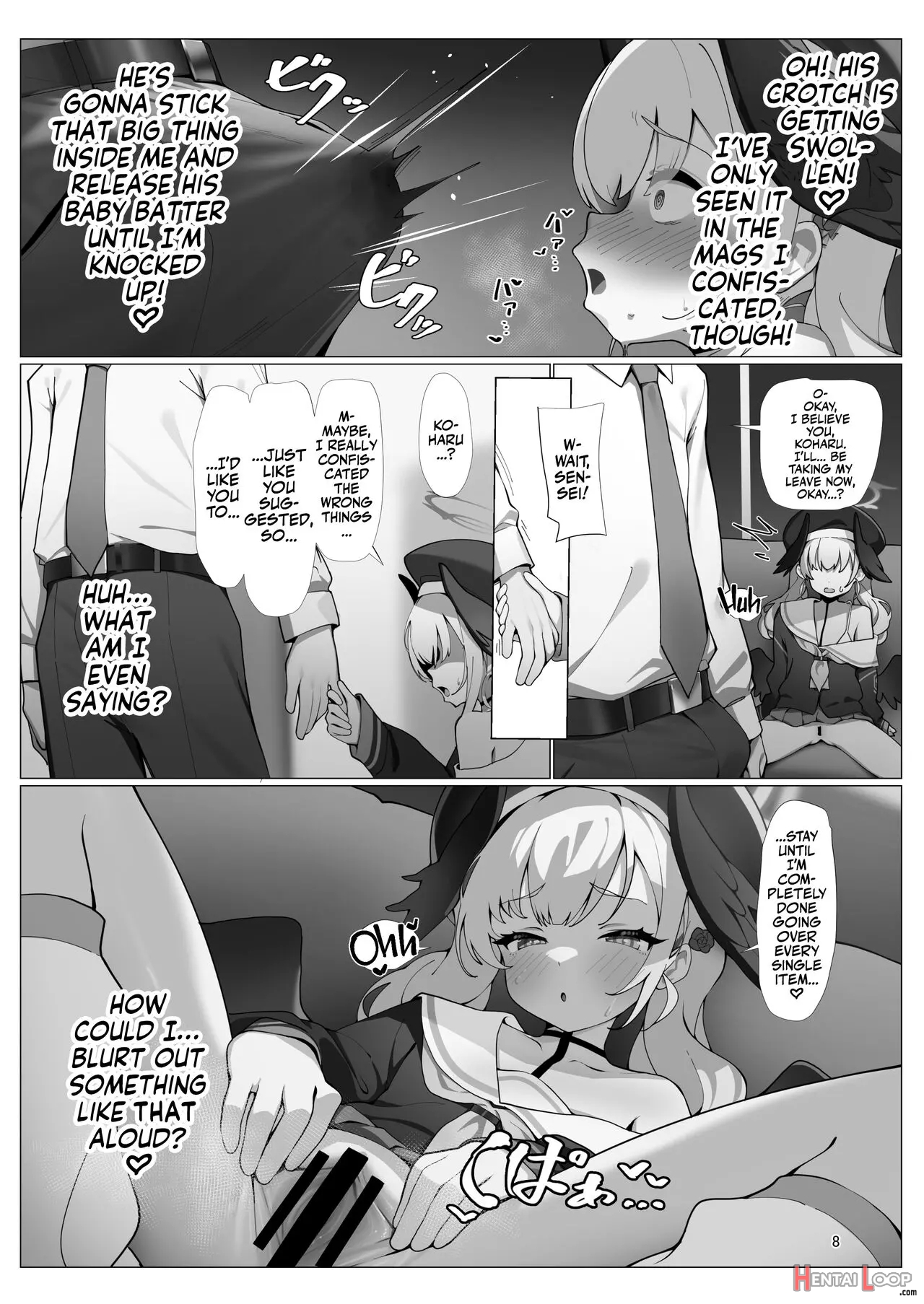 Bluearc No Ecchi Na Hon 3 page 7