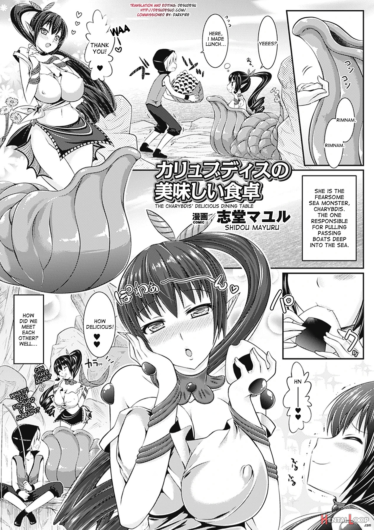 Charybdis No Oishii Shokutaku page 1