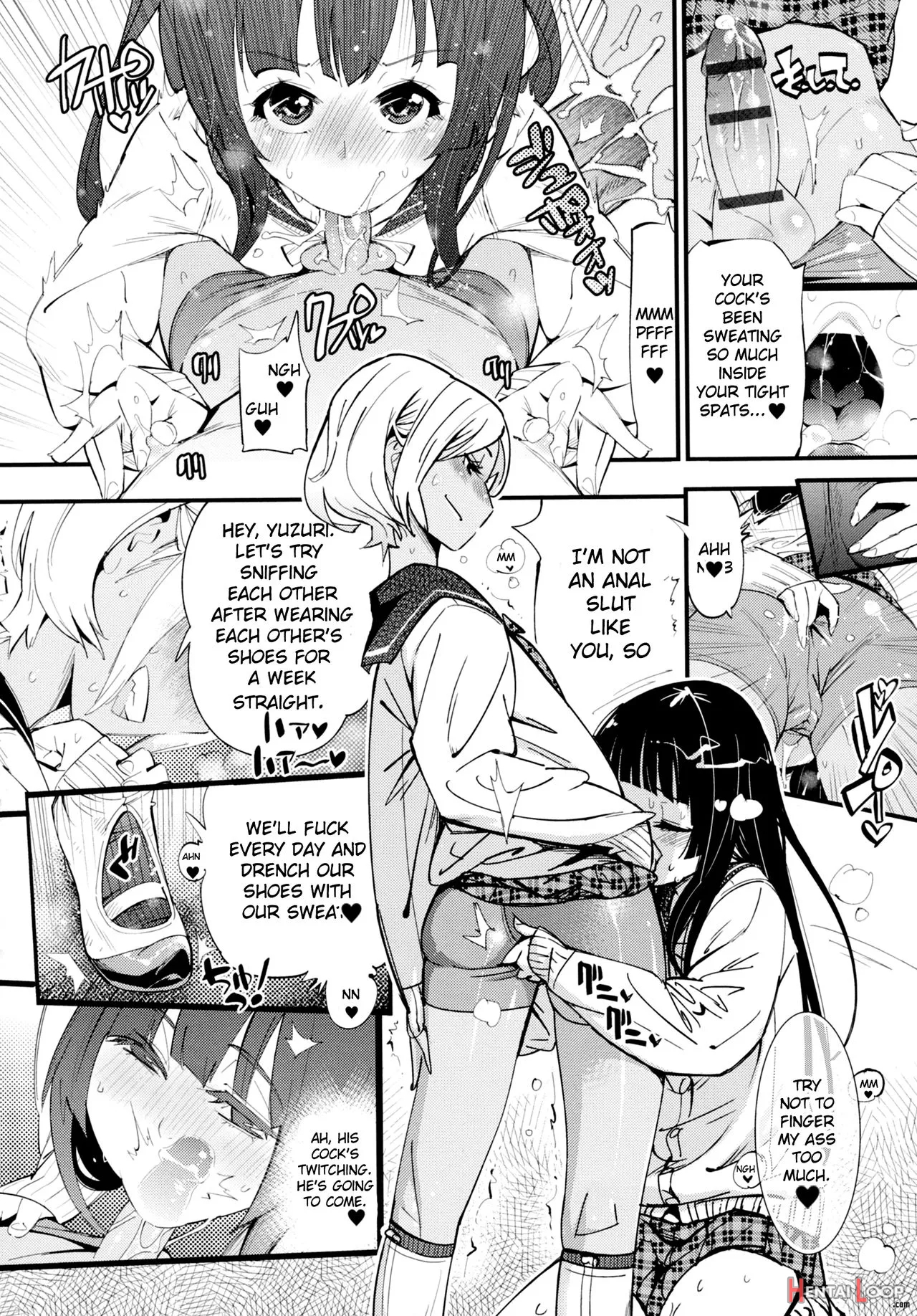 Danshi Dake Ga Kayoeru Joshikou Onoyuri Gakuen Ch. 1 page 4