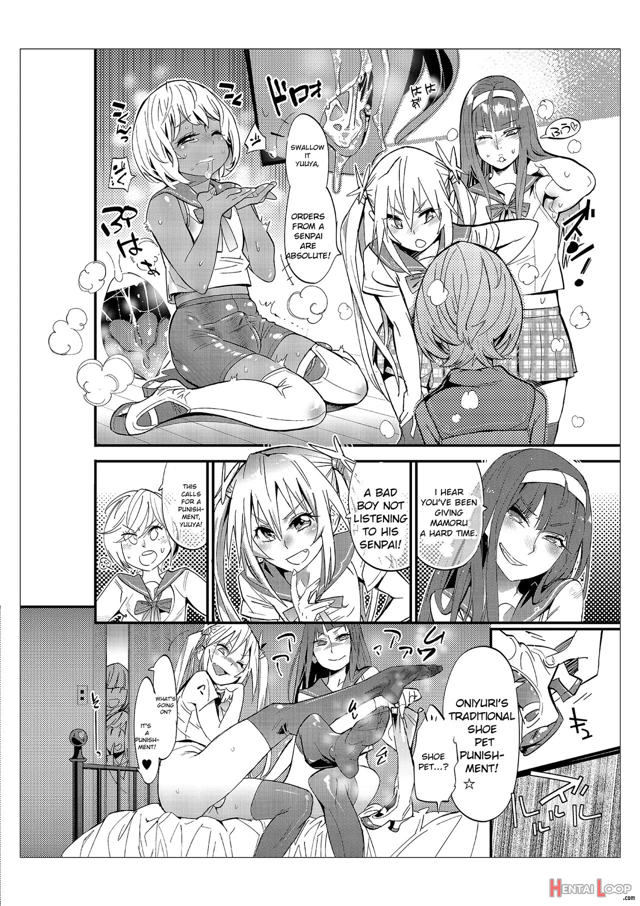 Danshi Dake Ga Kayoeru Joshikou Onoyuri Gakuen Ch. 2-5 page 4