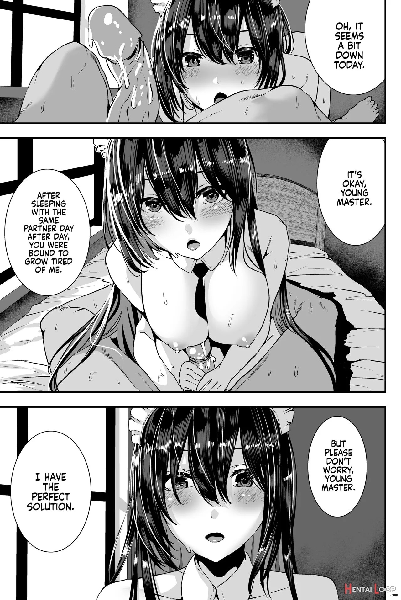 Deredere Maid To Tsuntsun Maid Shikotama Ecchi - Decensored page 3