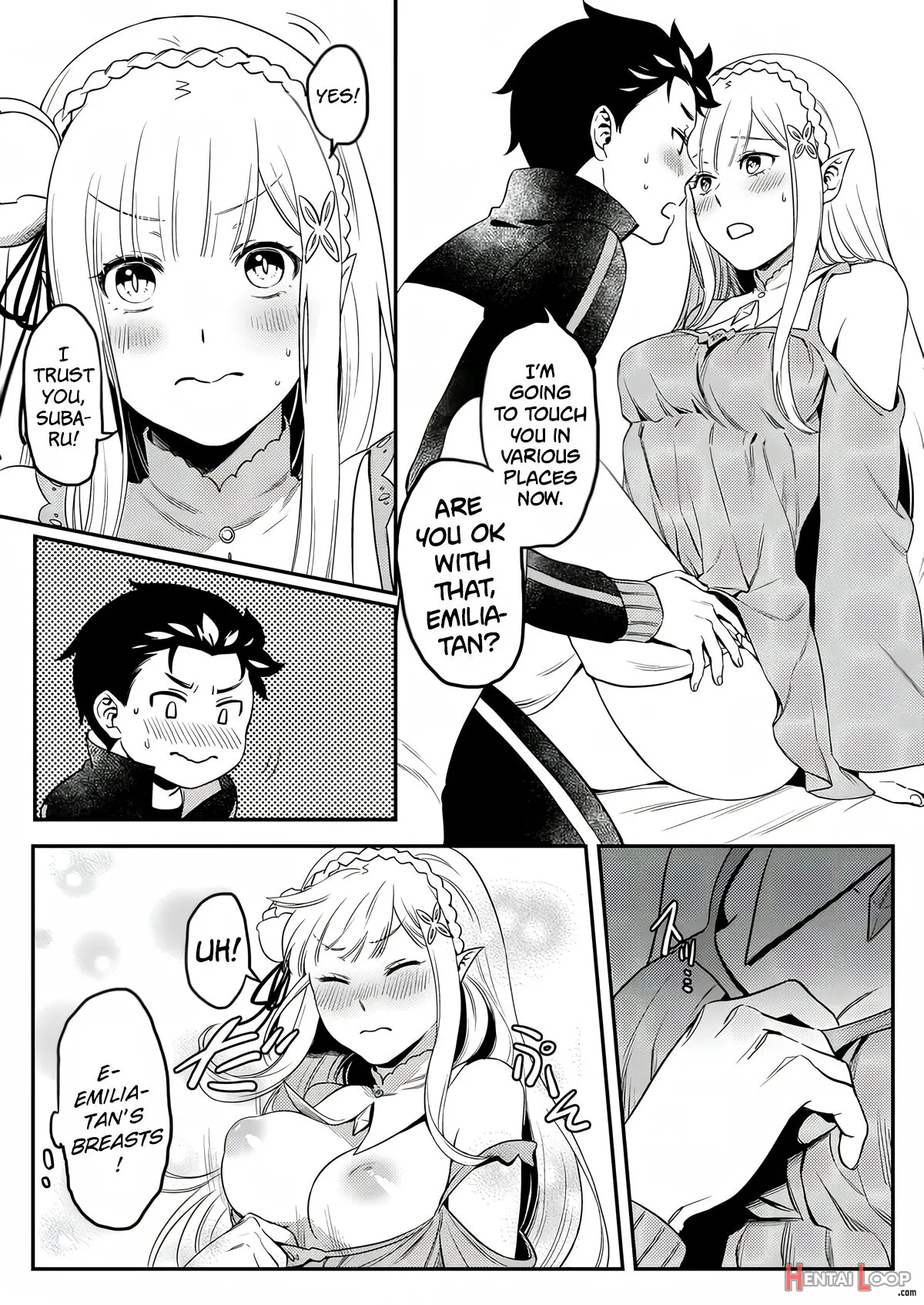 Emilia-tan, Yaranai Ka? page 8