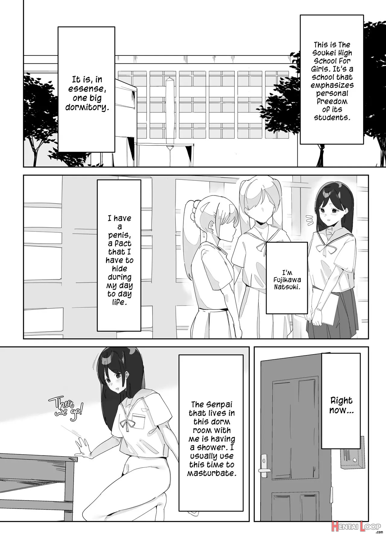 Futanari Musume No Iru Joshiryo page 2