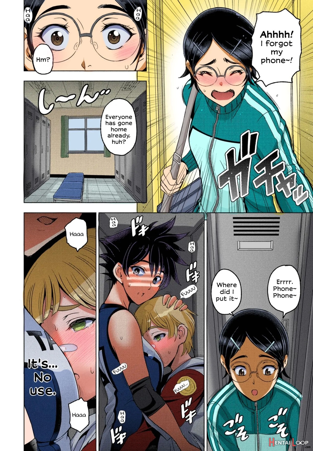 Futomomo ÷ Shitto = Love Love - Colorized page 10